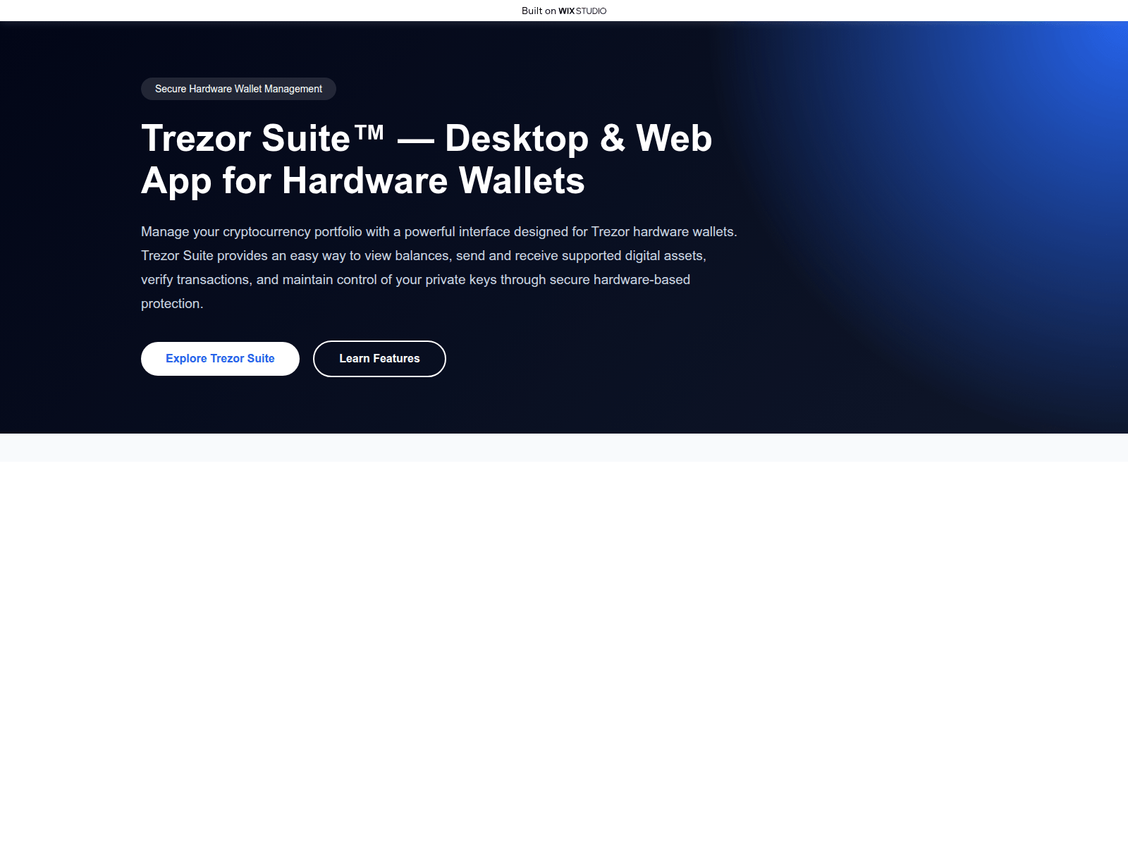 Screenshot of appsuite-trexorcdn.wixstudio.com