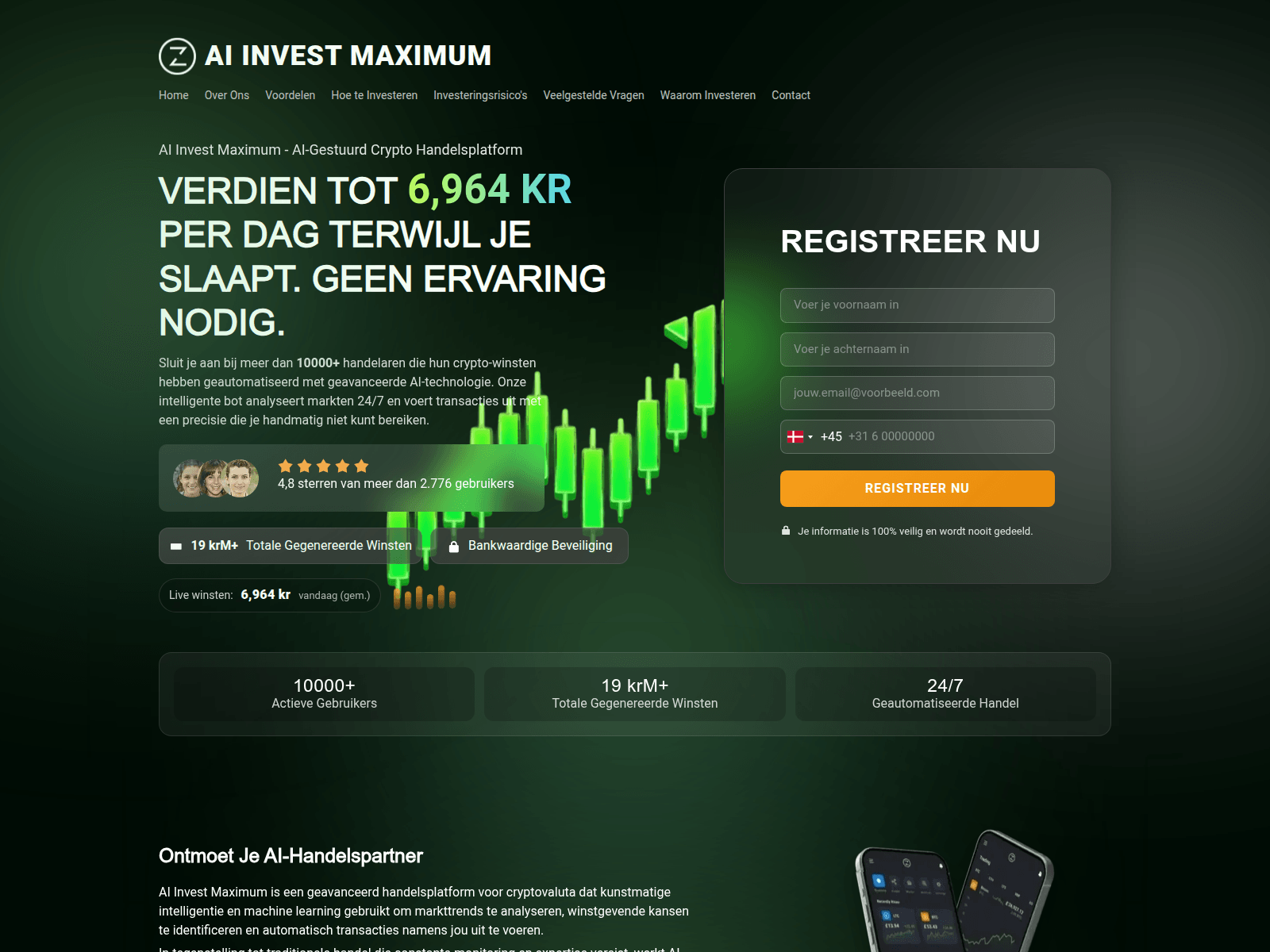 Screenshot of aiinvestmaximumtrade.com