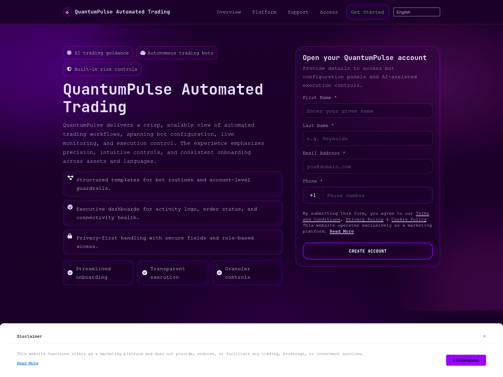 Screenshot of automatiziranisustavtrgovanja.digital