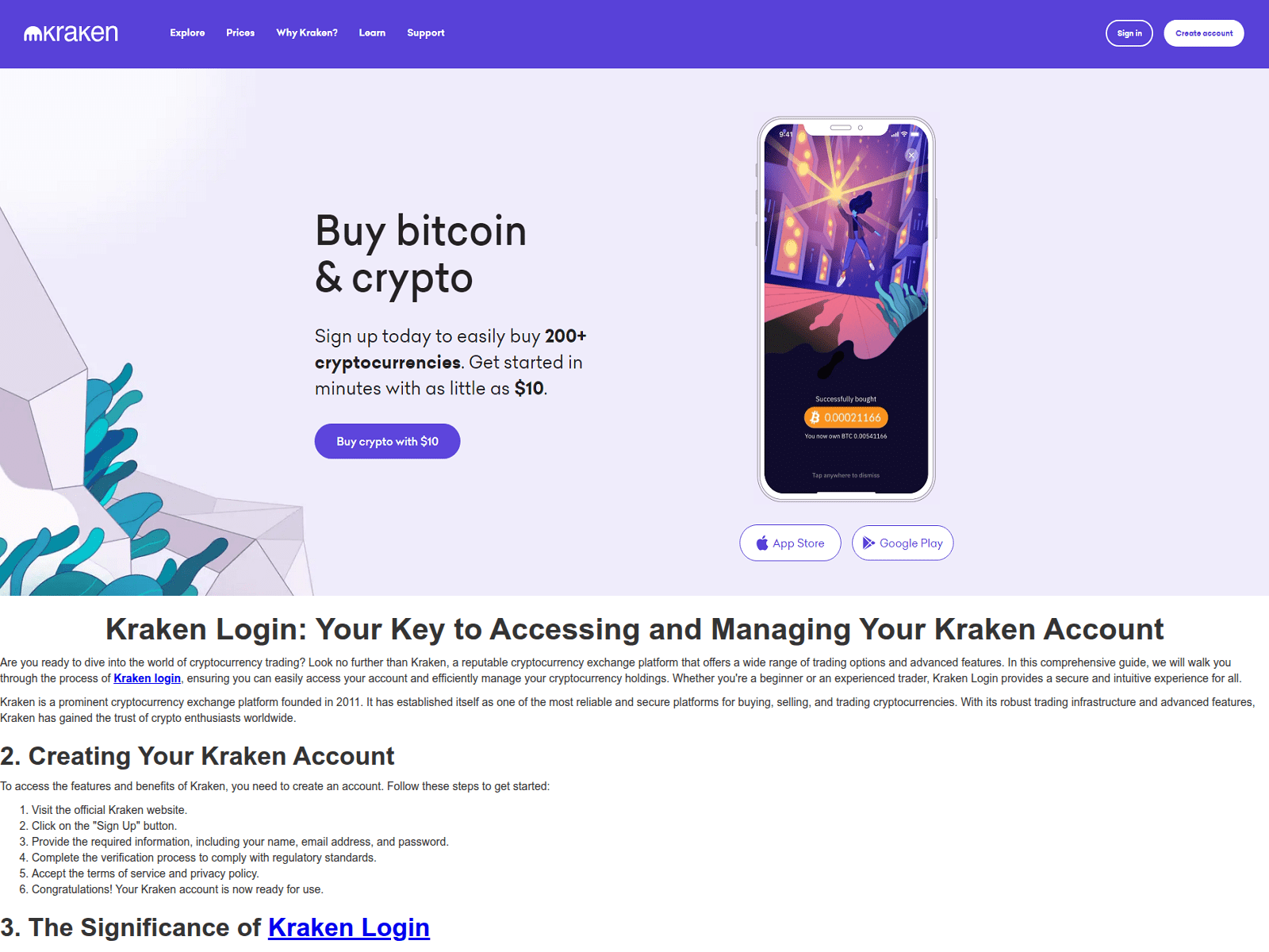 Screenshot of krakenowlloginn.webflow.io