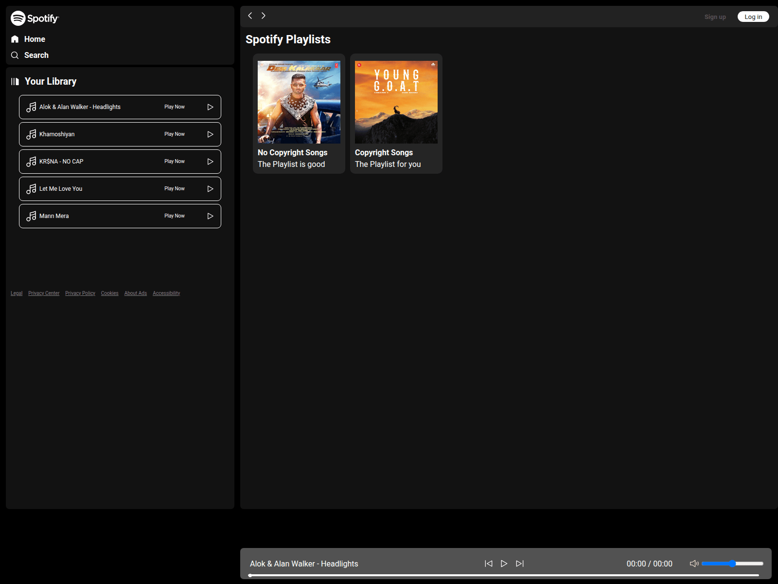 Screenshot of saransh-22.github.io