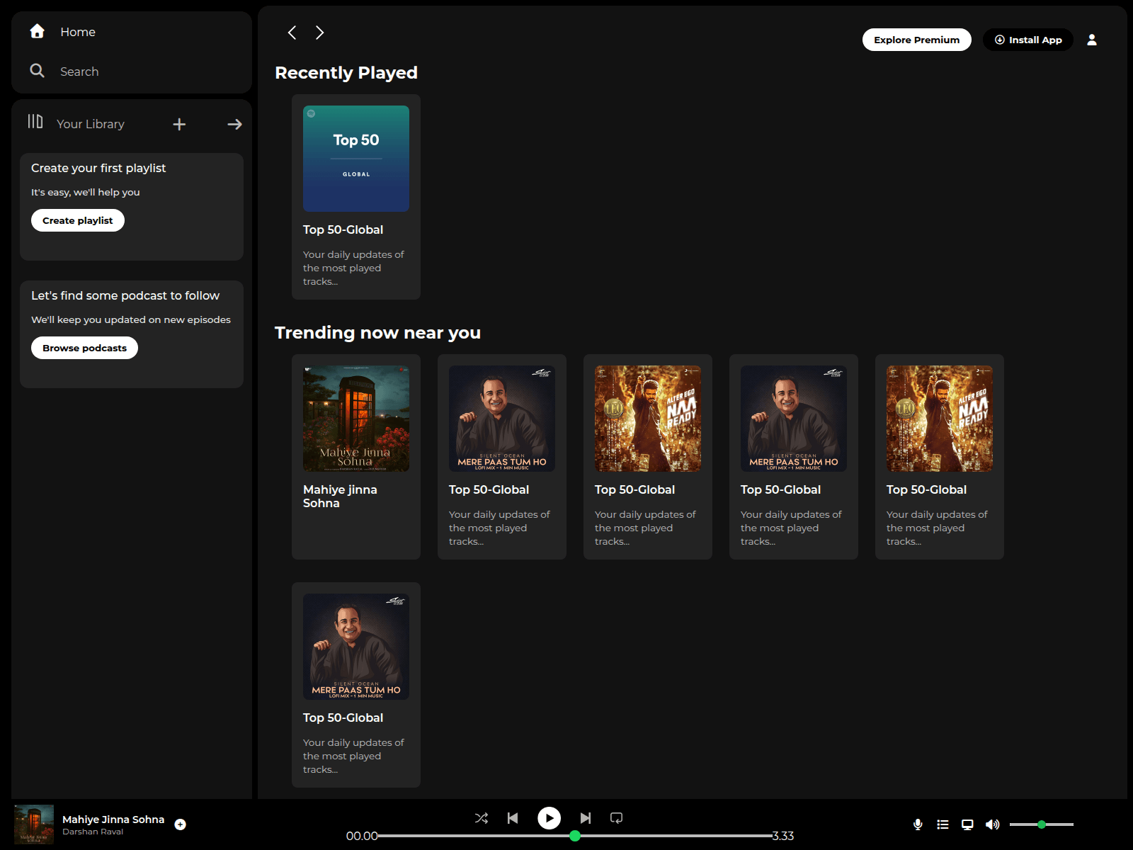Screenshot of purvai31.github.io