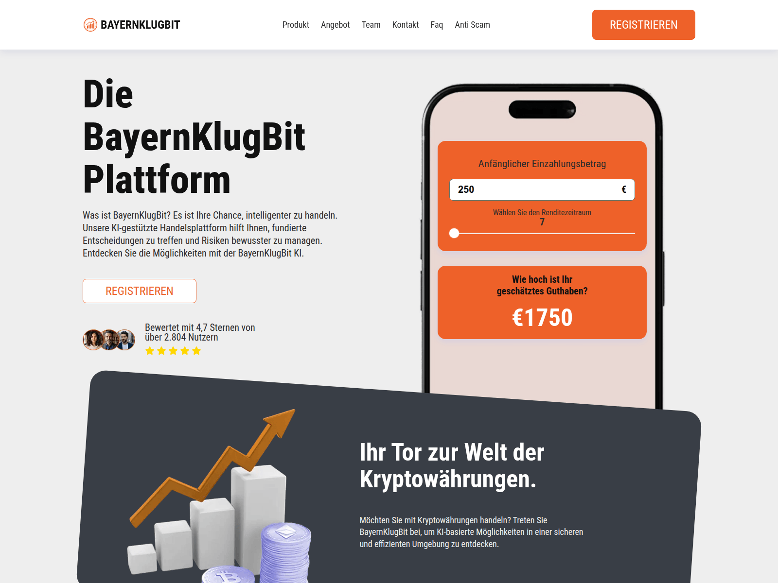 Screenshot of bayernklugbitai.net