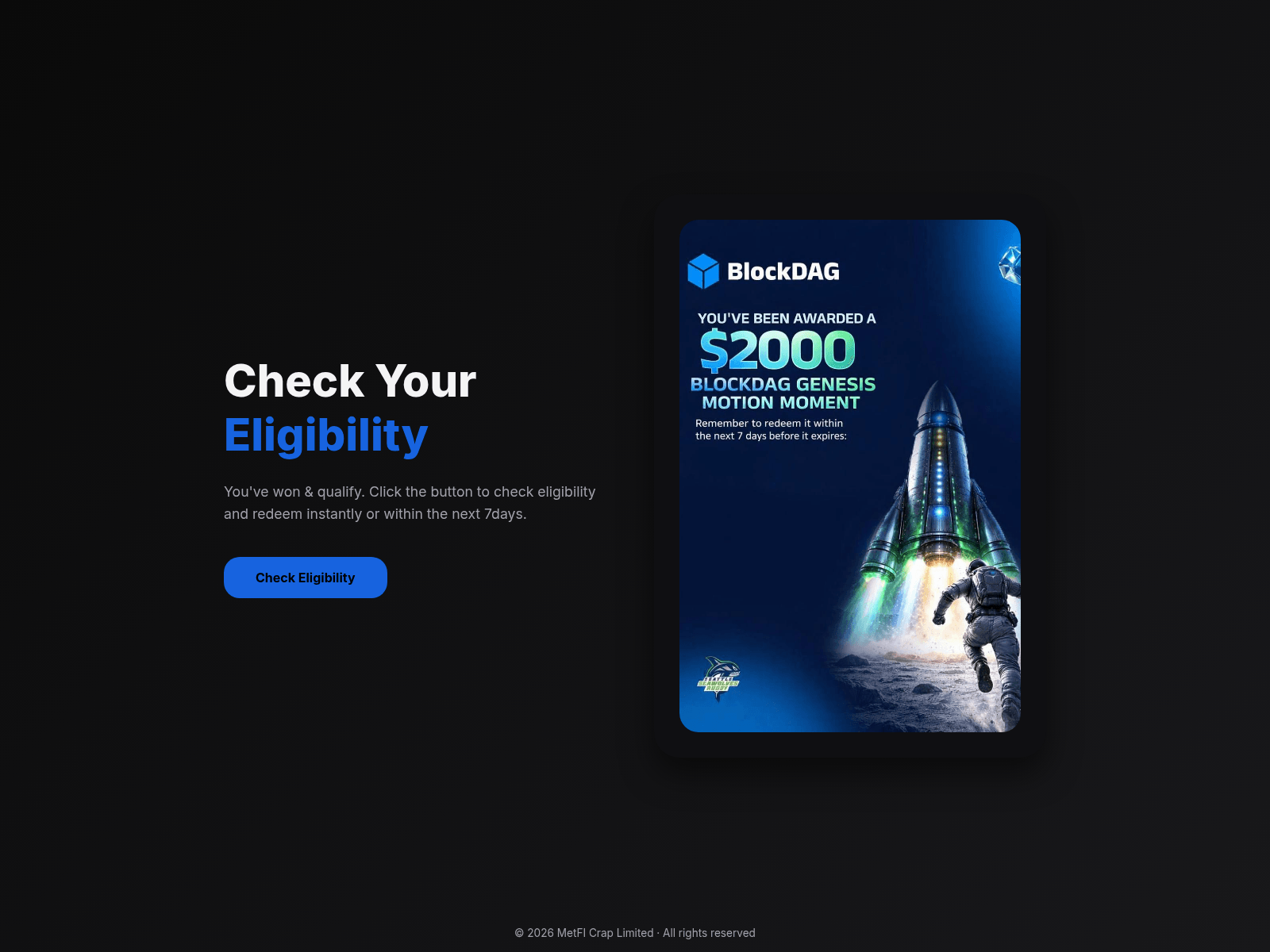 Screenshot of claimbdagtoken.netlify.app