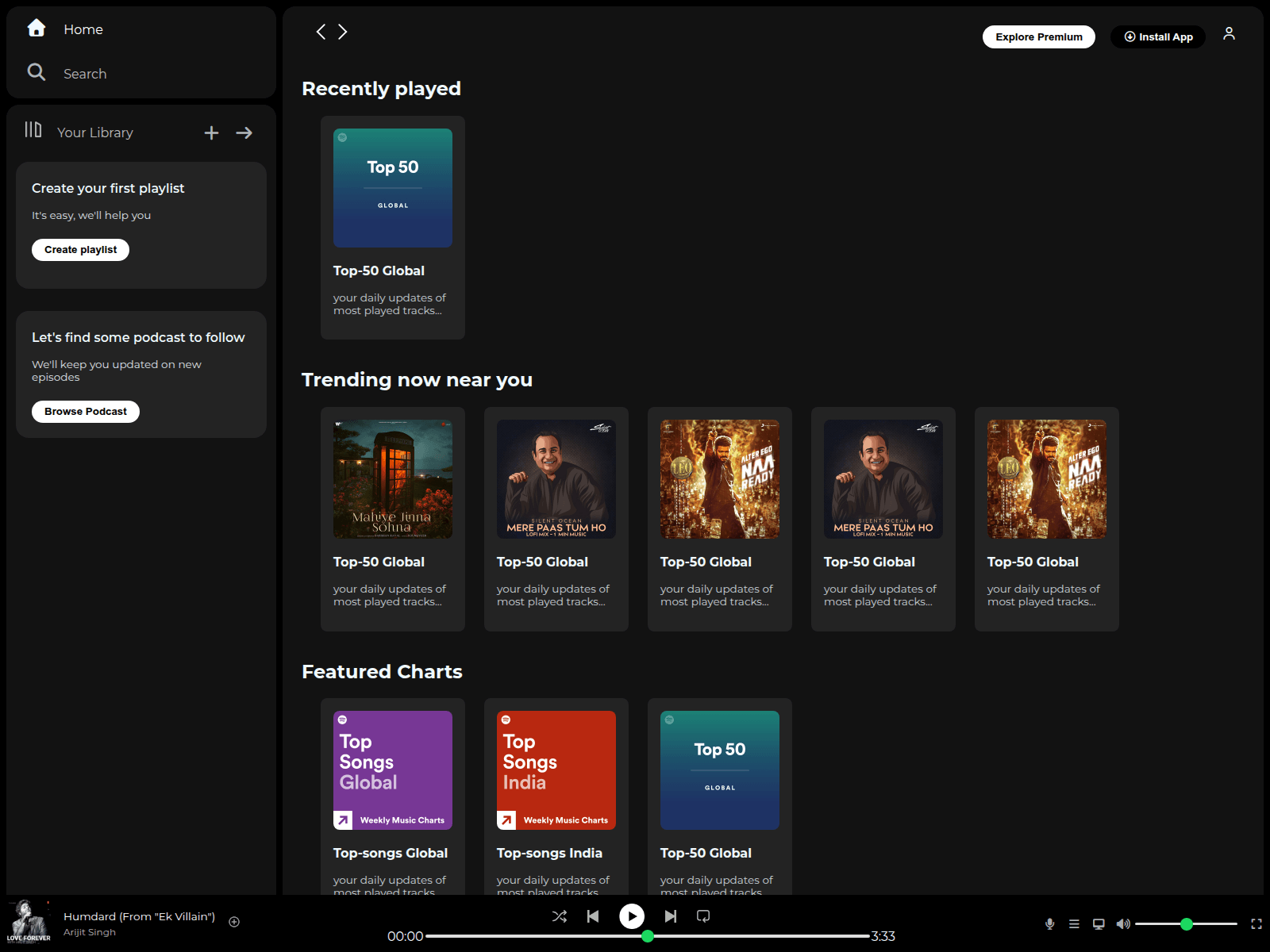 Screenshot of rupam0990.github.io