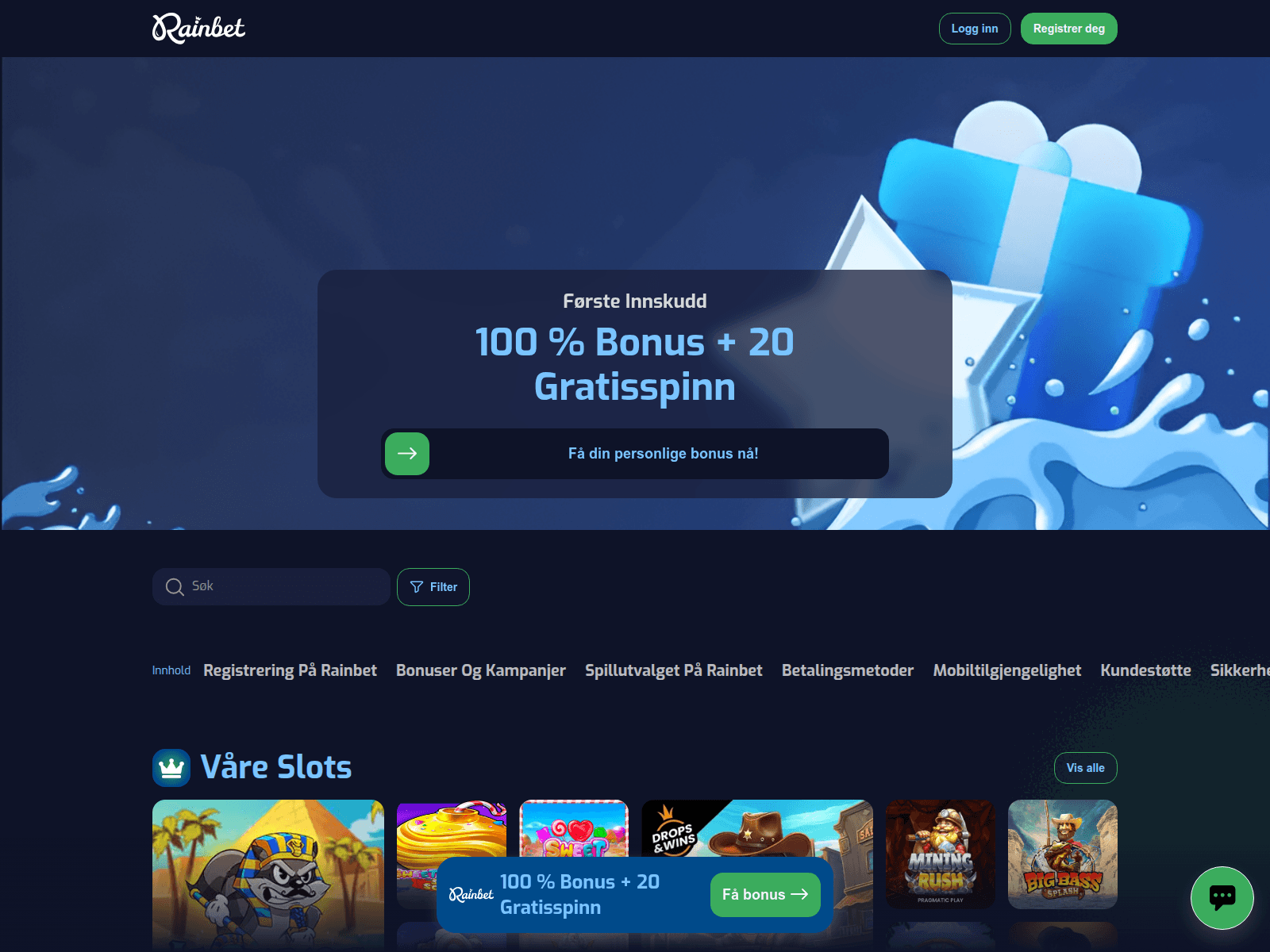 Screenshot of rainbets.eu.com