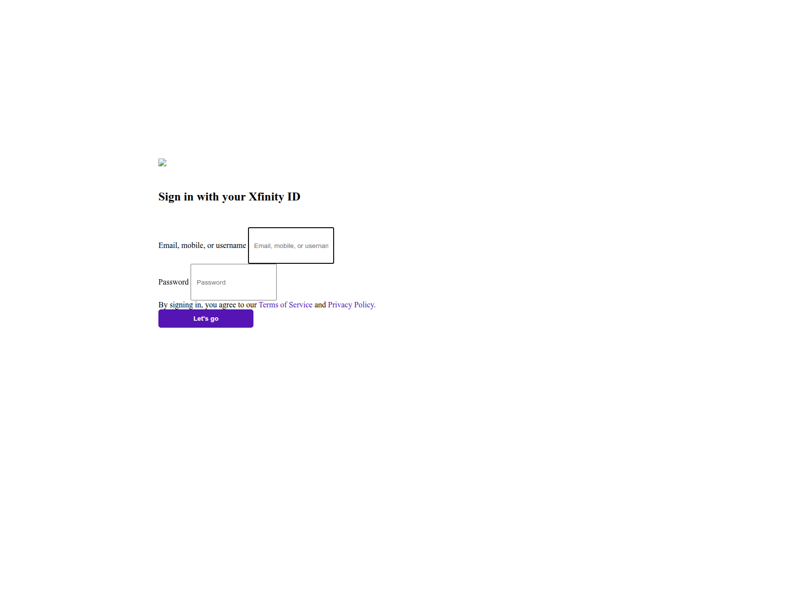 Screenshot of xfi-com.xhost.live