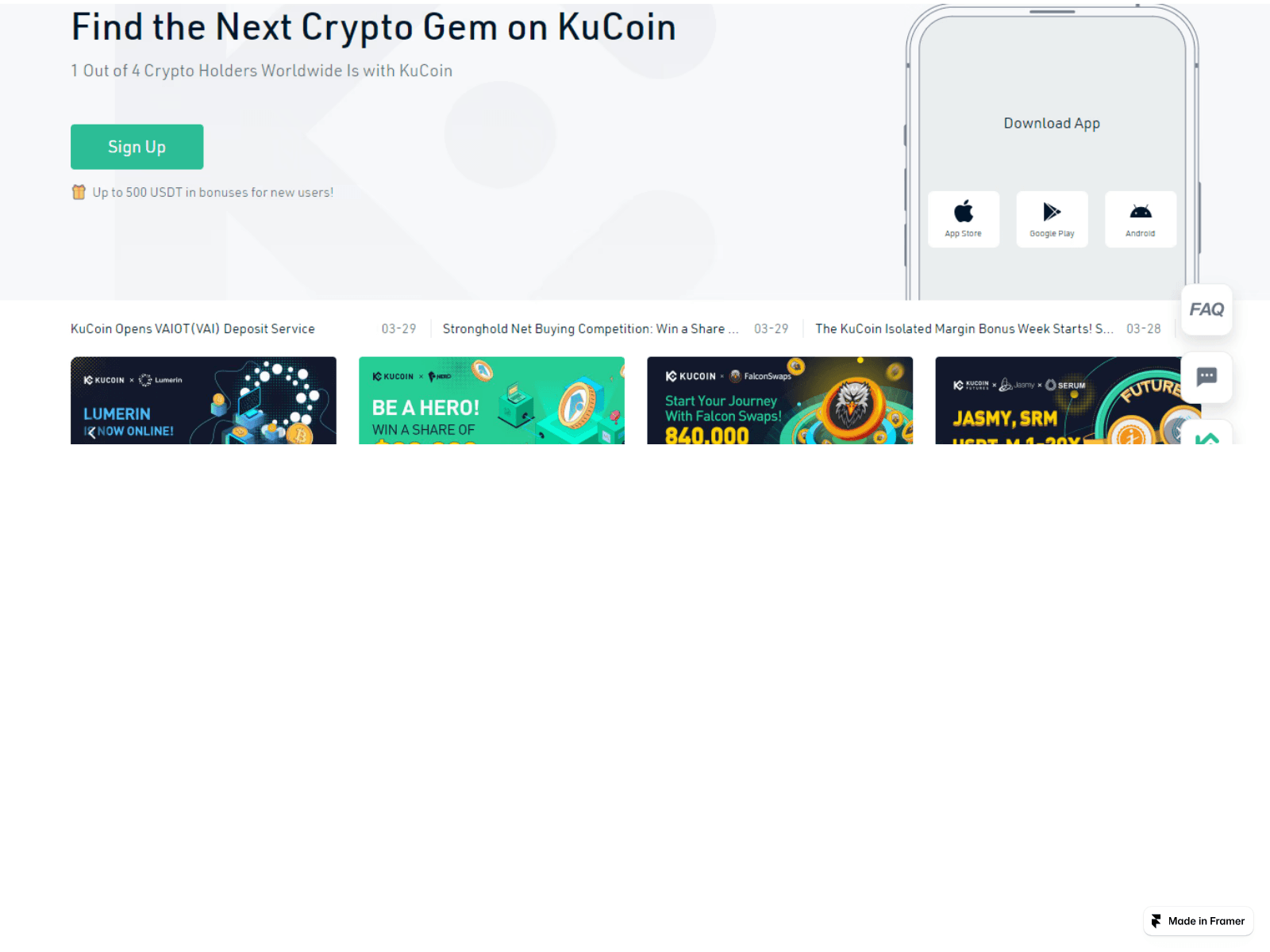 Screenshot of manage-kucoiin-en-us.framer.ai
