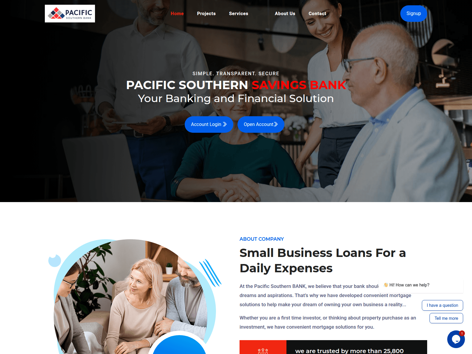 Screenshot of pacifsern.com