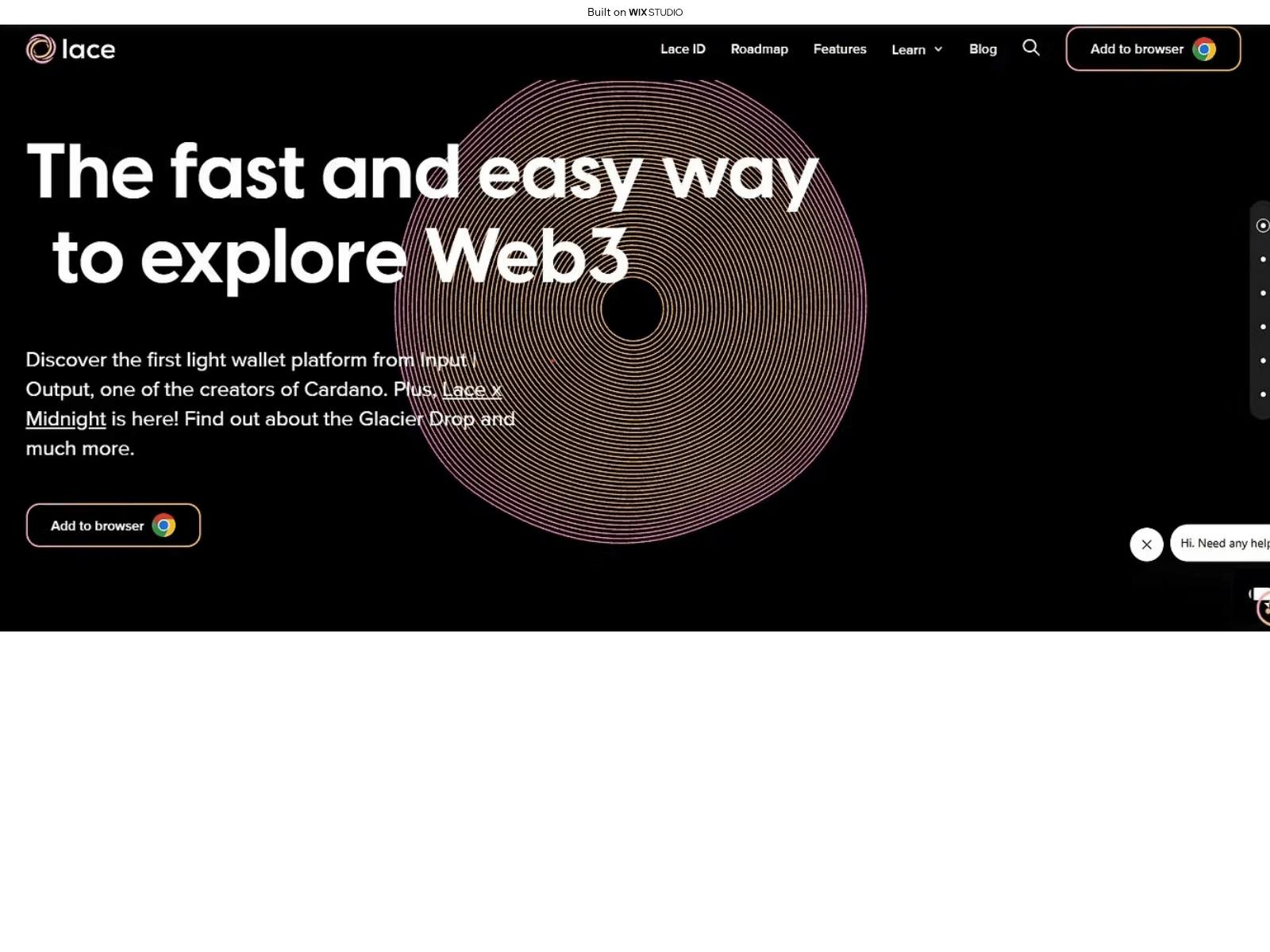 Screenshot of home-ace-apps.wixstudio.com