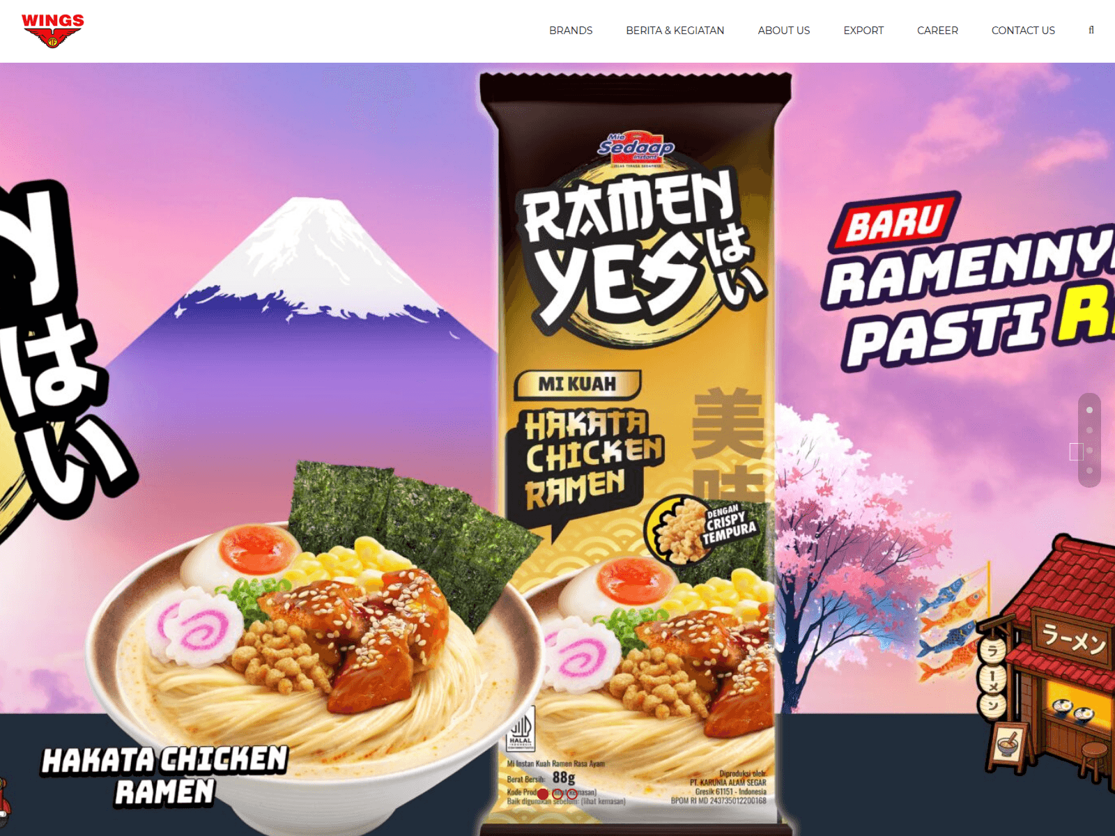 Screenshot of wingscorp.shop