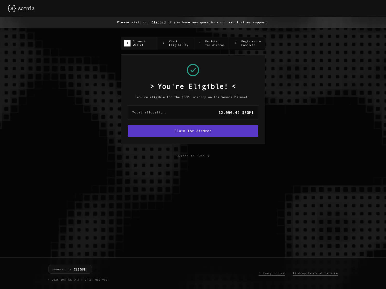 Screenshot of somnia.forum