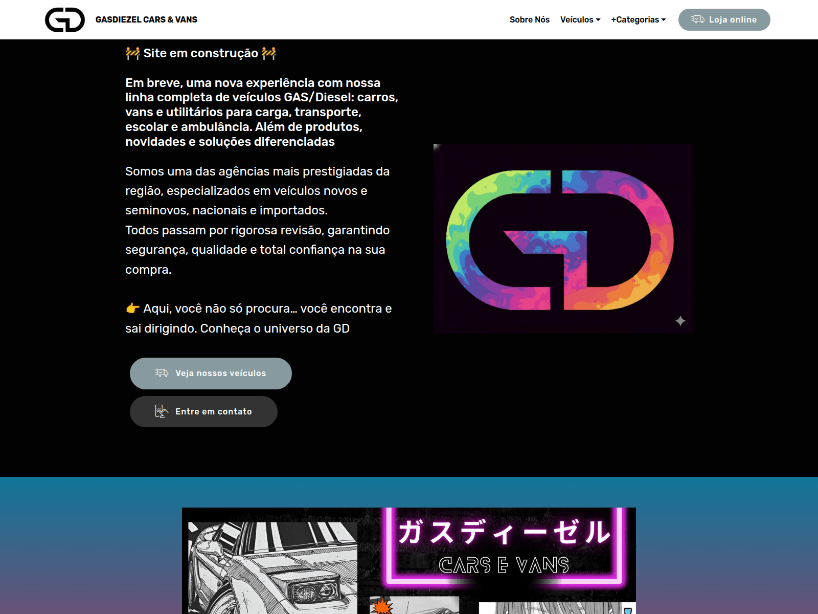 Screenshot of gasdiezel.com