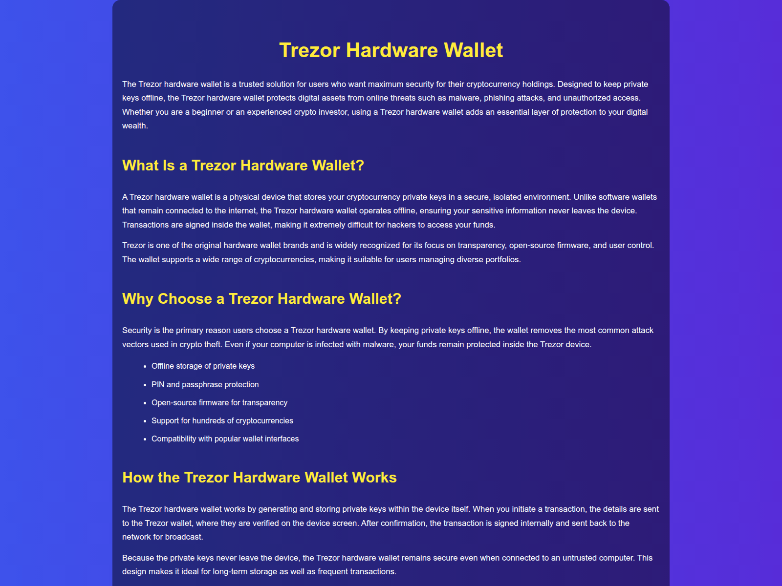 Screenshot of trezor-help-us.wasmer.app
