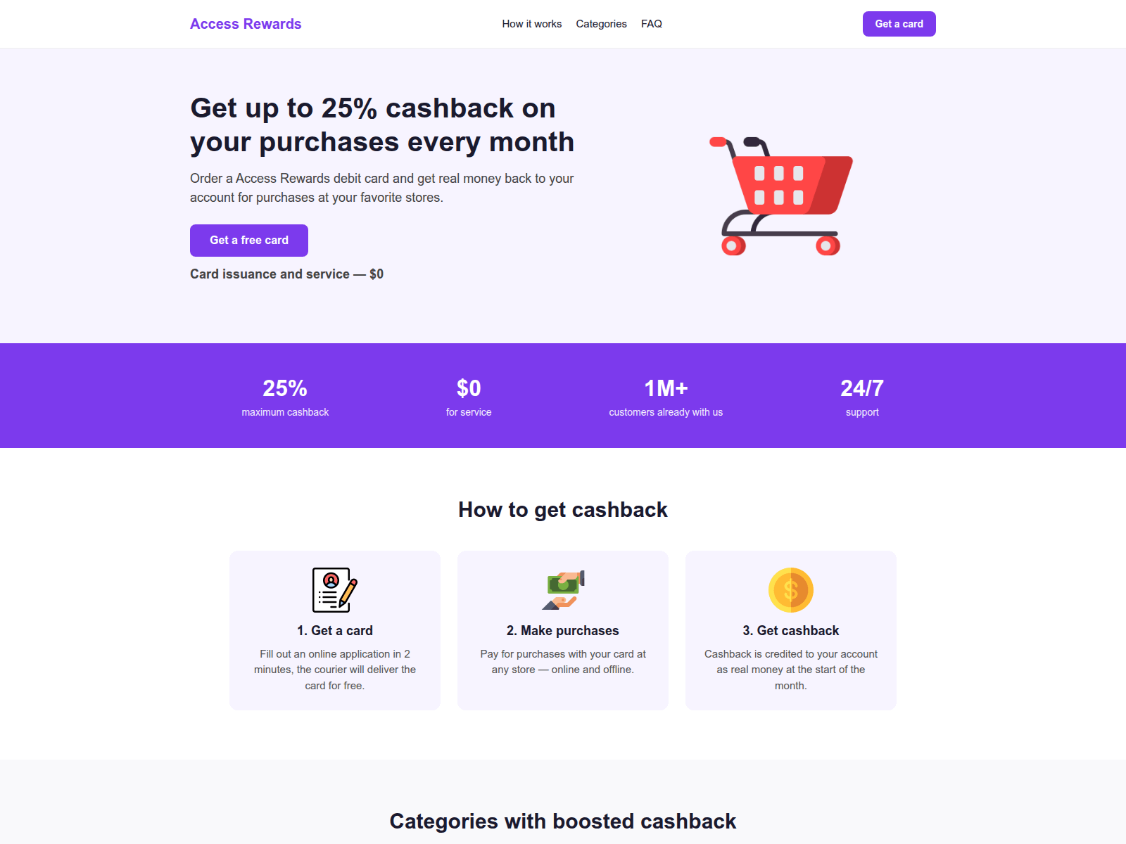 Screenshot of accesss-rewards.com
