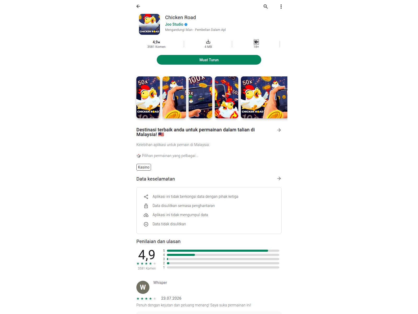 Screenshot of vextron-luckyreward.click