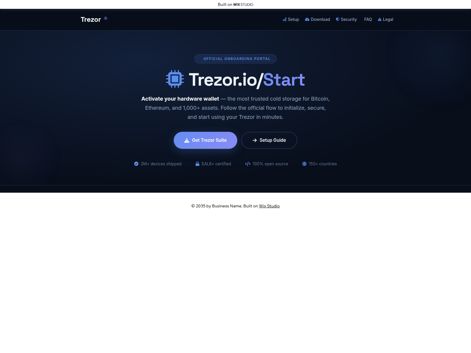 Screenshot of suites-trxoren.wixstudio.com