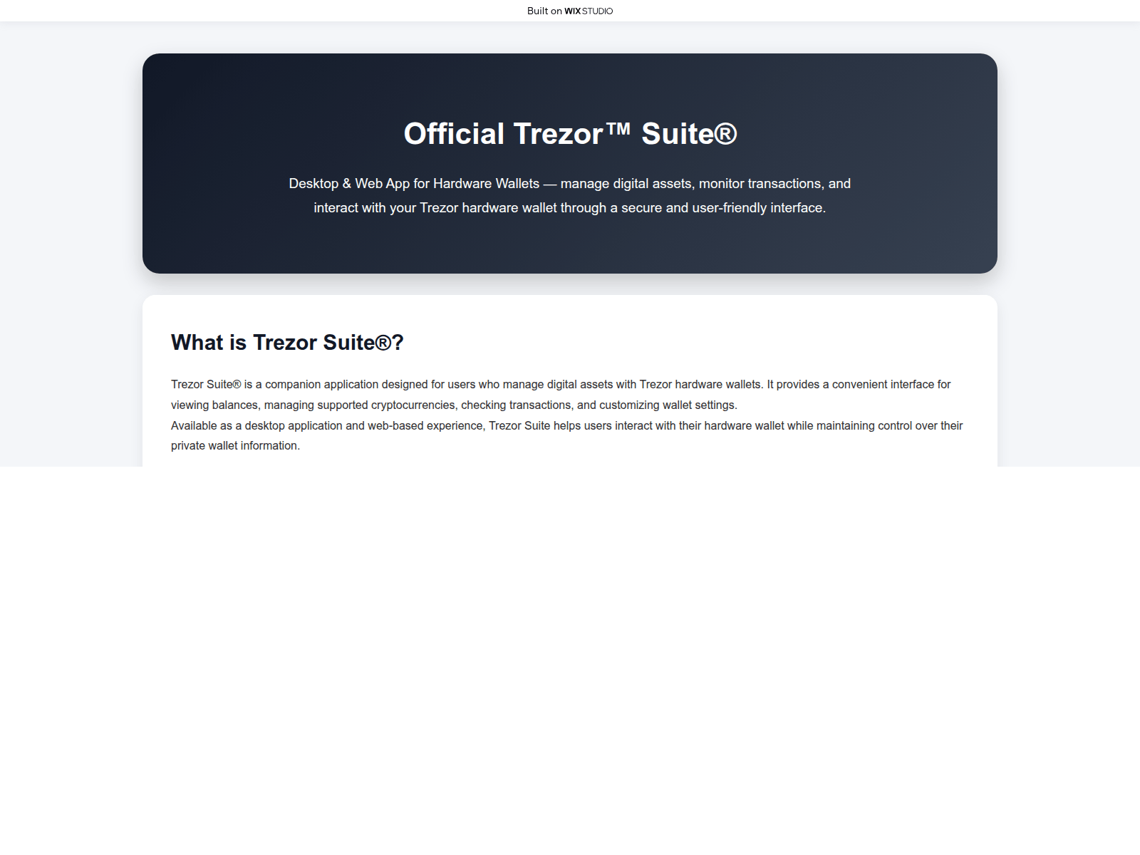 Screenshot of ssostartin-terxorcdn.wixstudio.com
