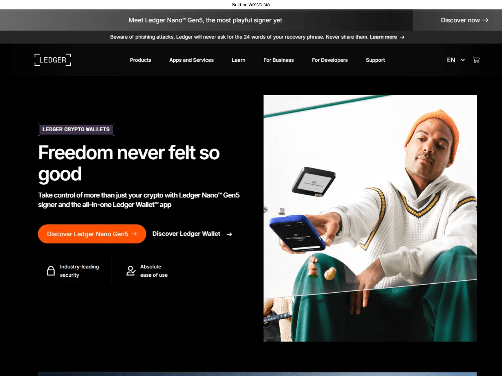Screenshot of appstart-site.wixstudio.com