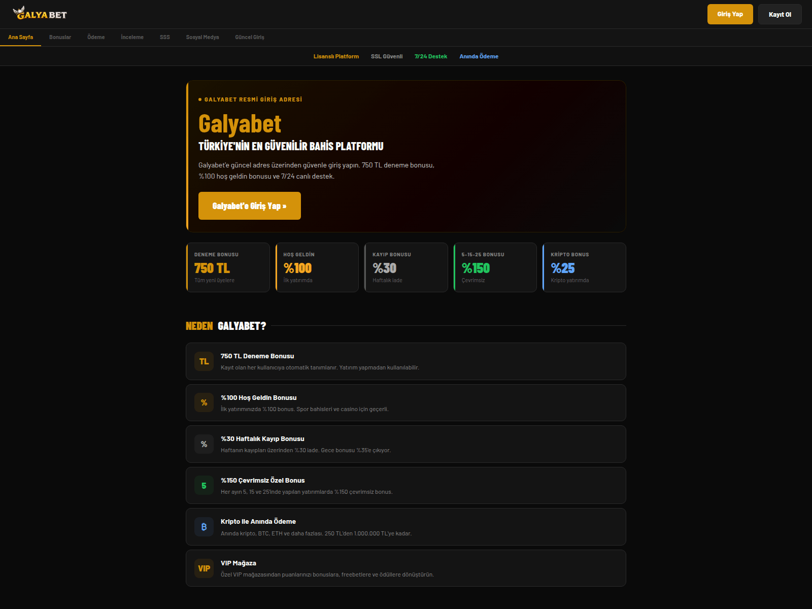 Screenshot of galyabet.app