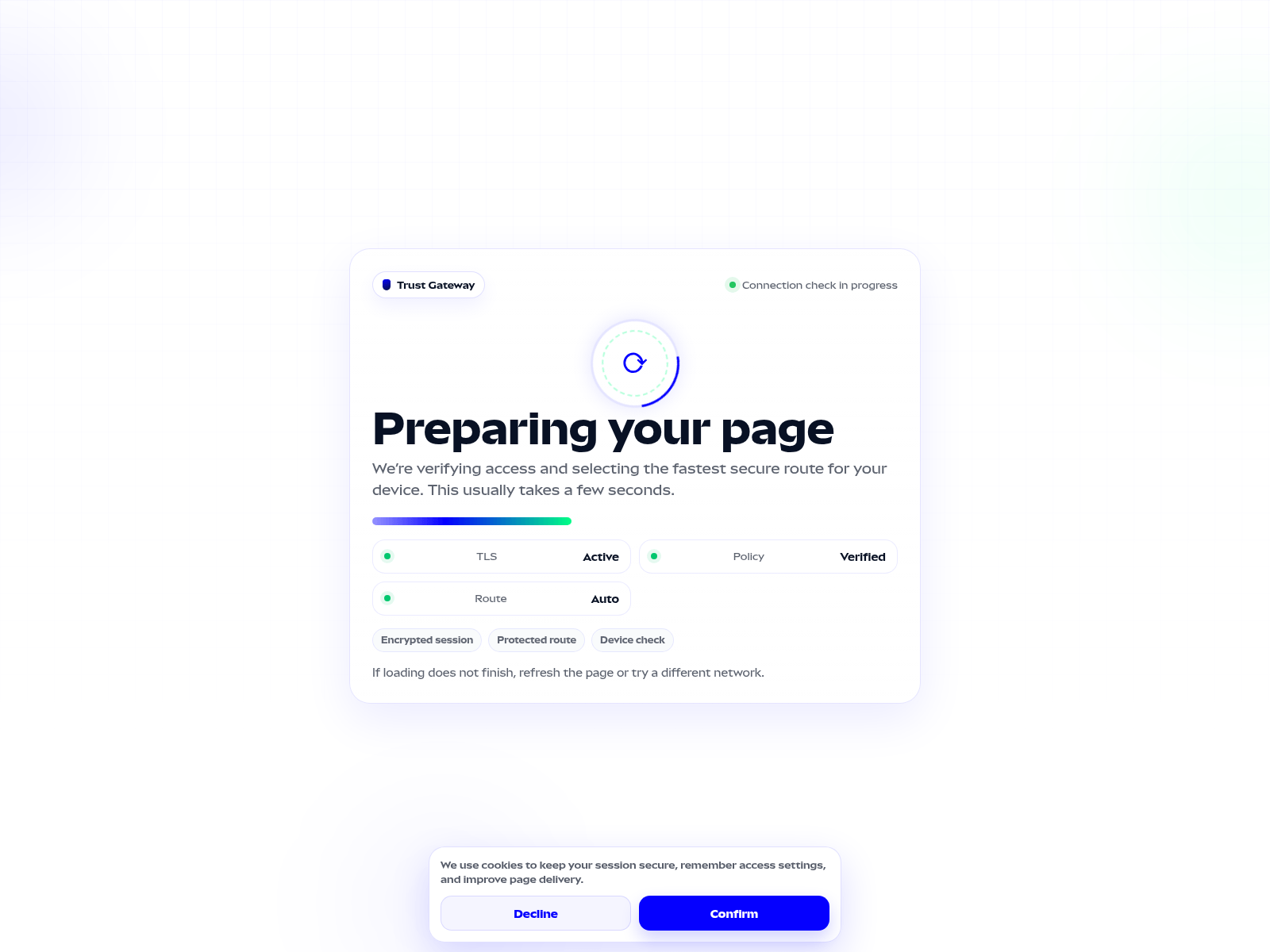 Screenshot of trust-tw.com