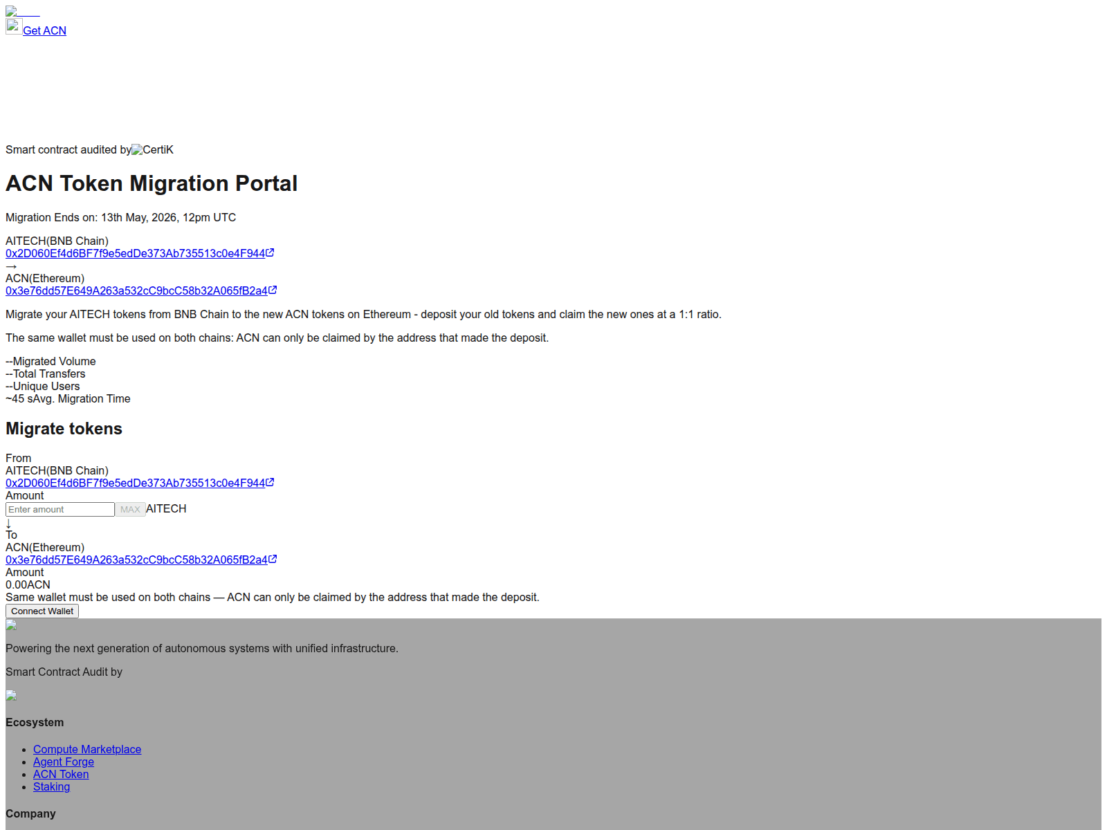 Screenshot von migrate-aitech-io.vercel.app
