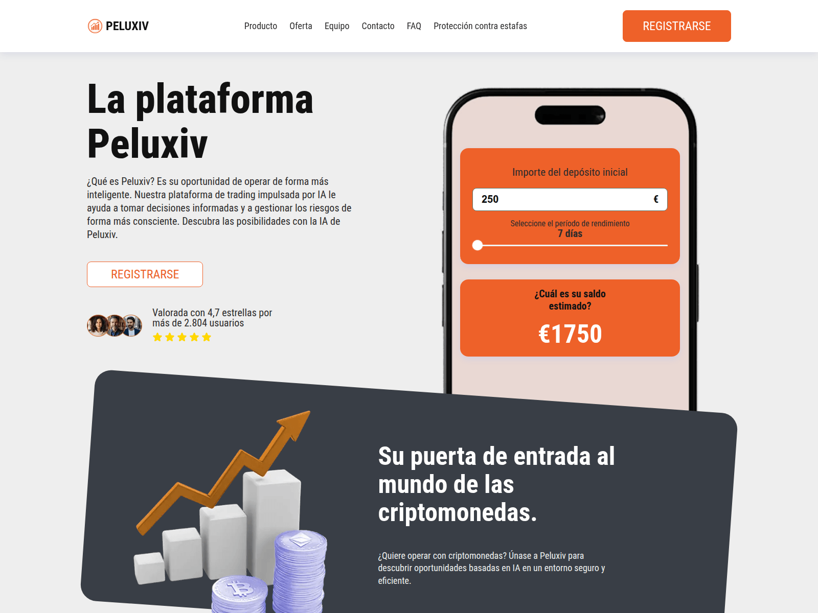 Screenshot of espeluxiv.com