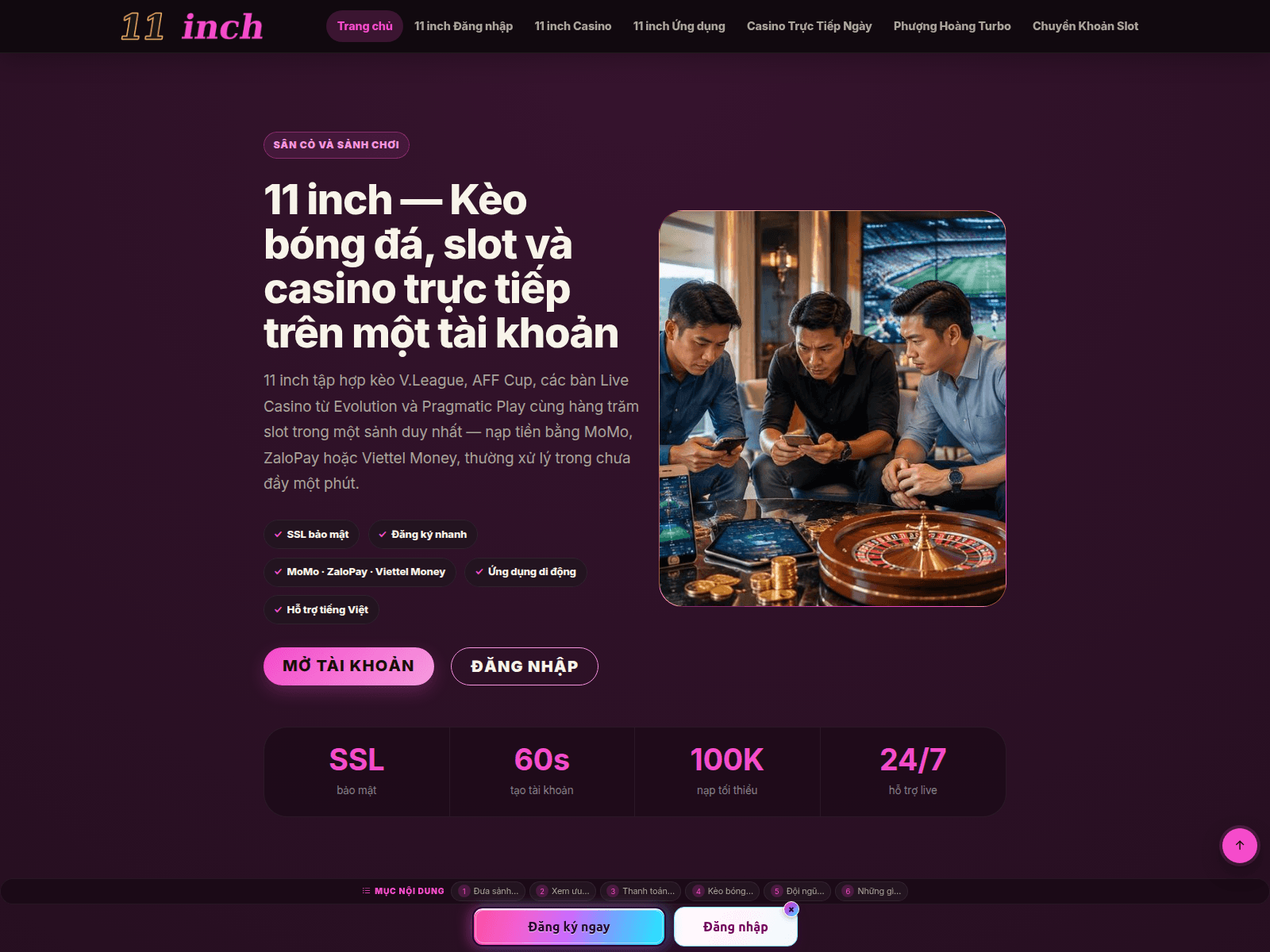 Screenshot of 11inch.net