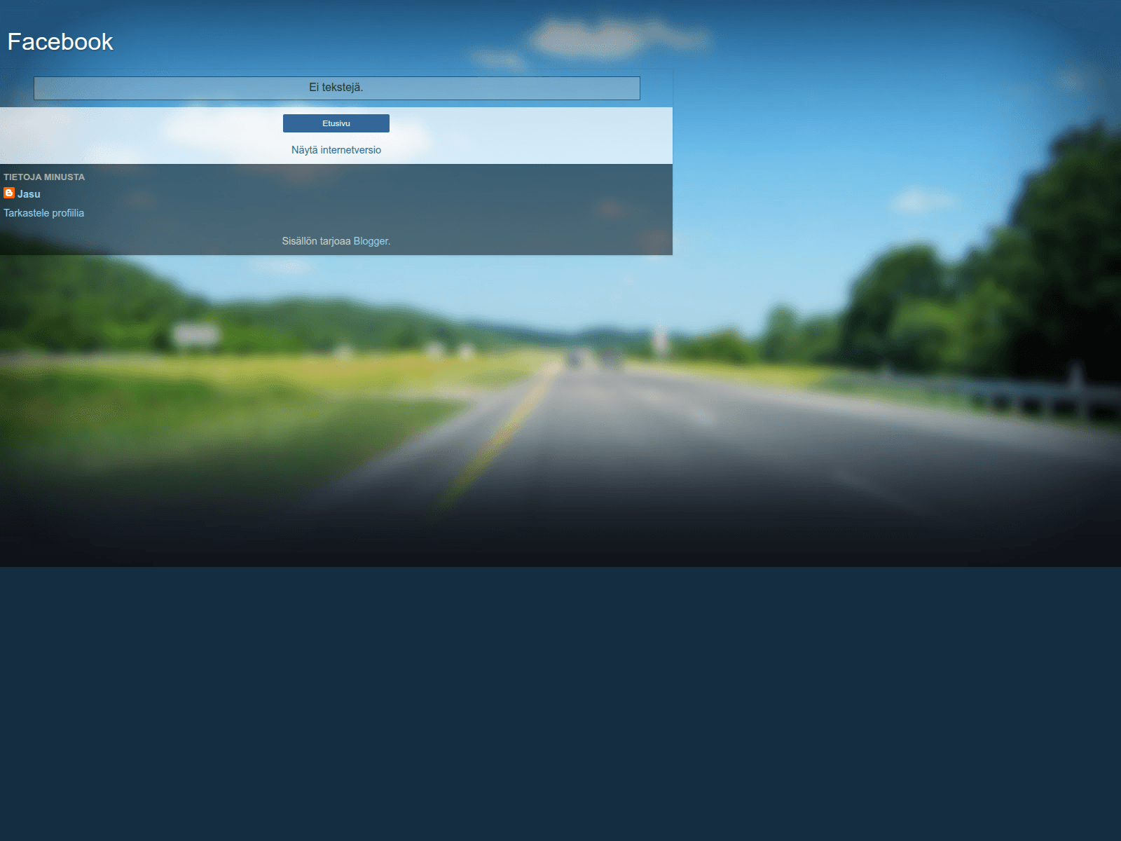 Screenshot of facebookloginpage1.blogspot.com