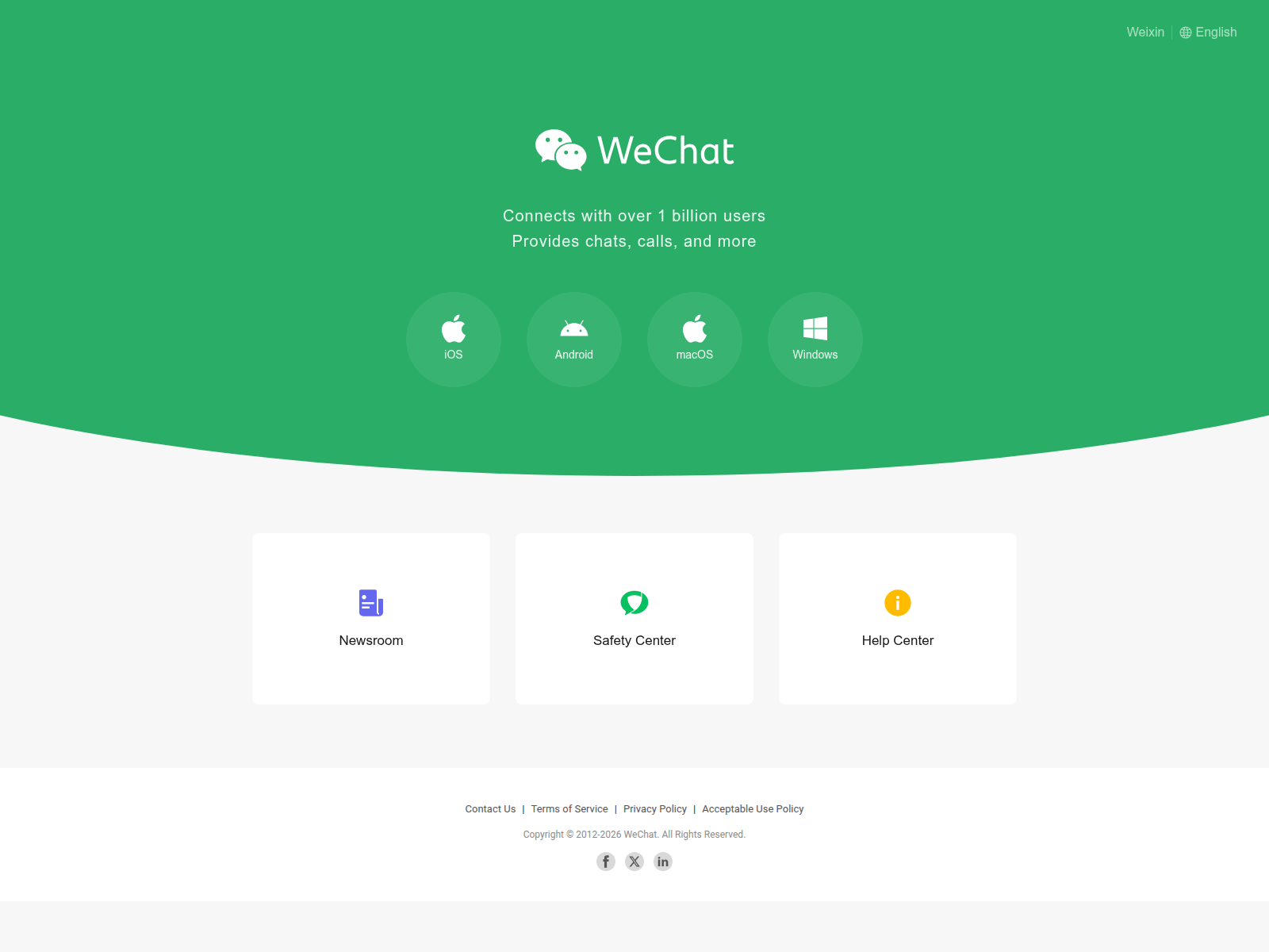 Screenshot of wechat.web09eu.com