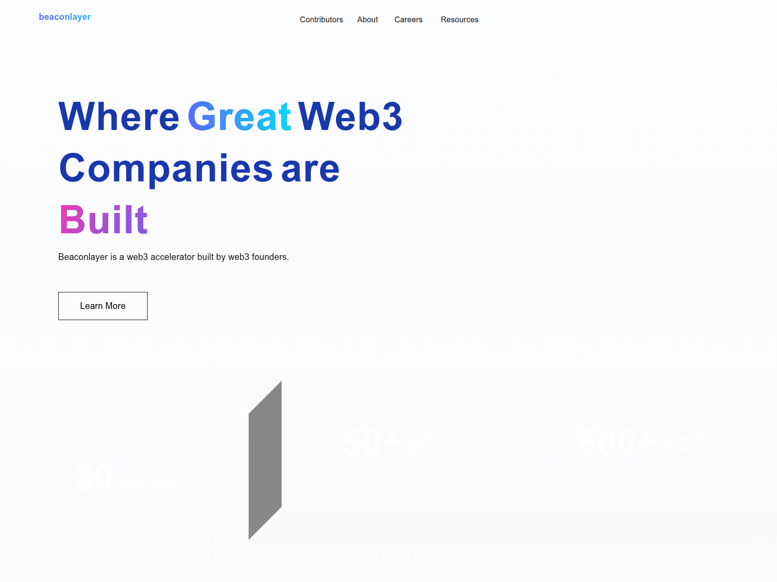 Screenshot of beaconlayer.co