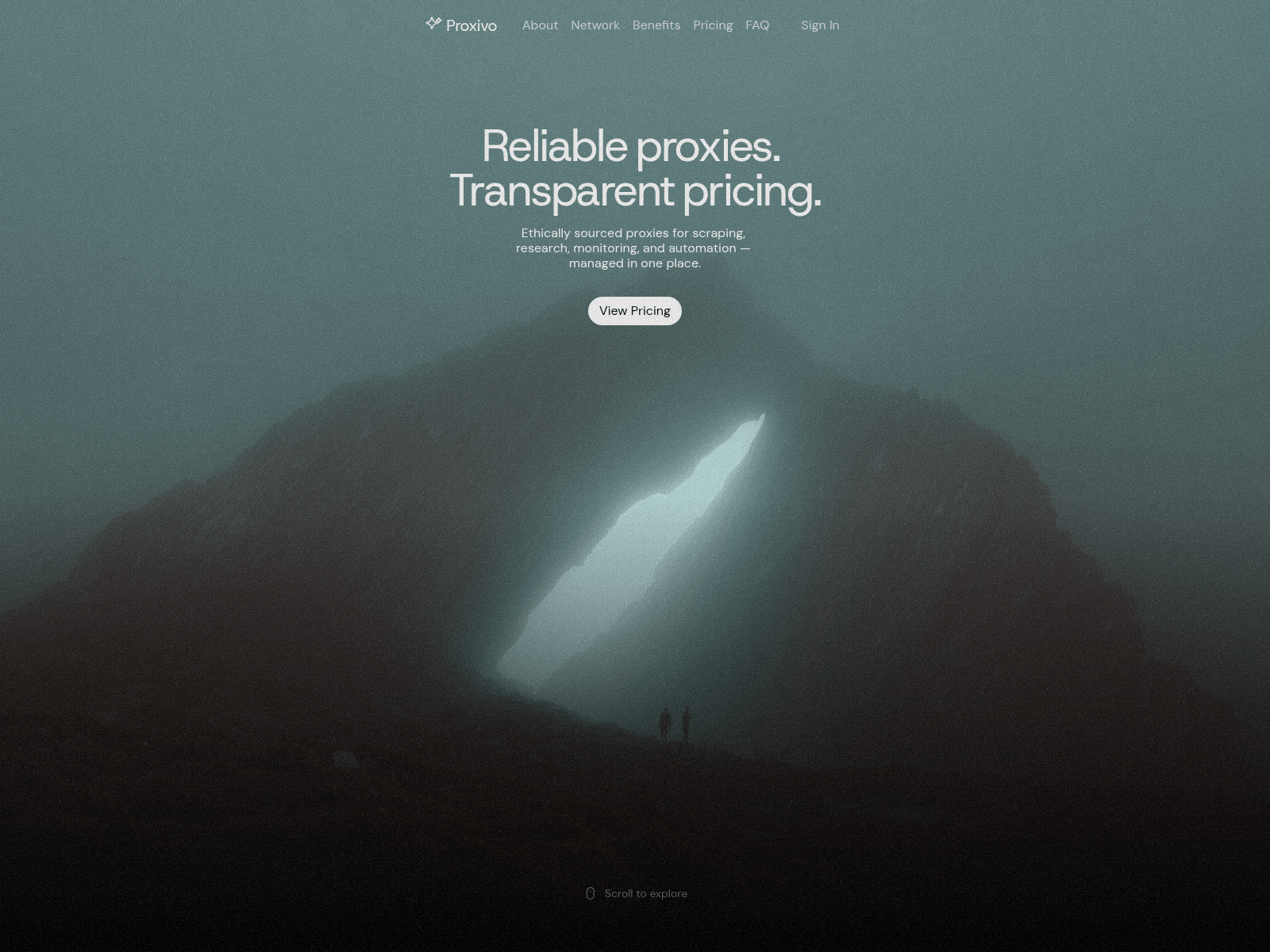 Screenshot of proxivo.xyz