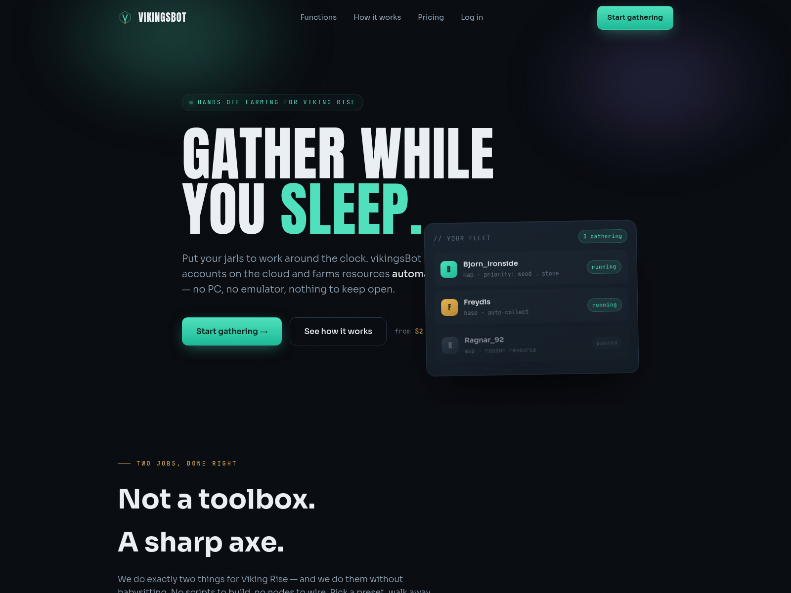 Screenshot of vikingsbot.com