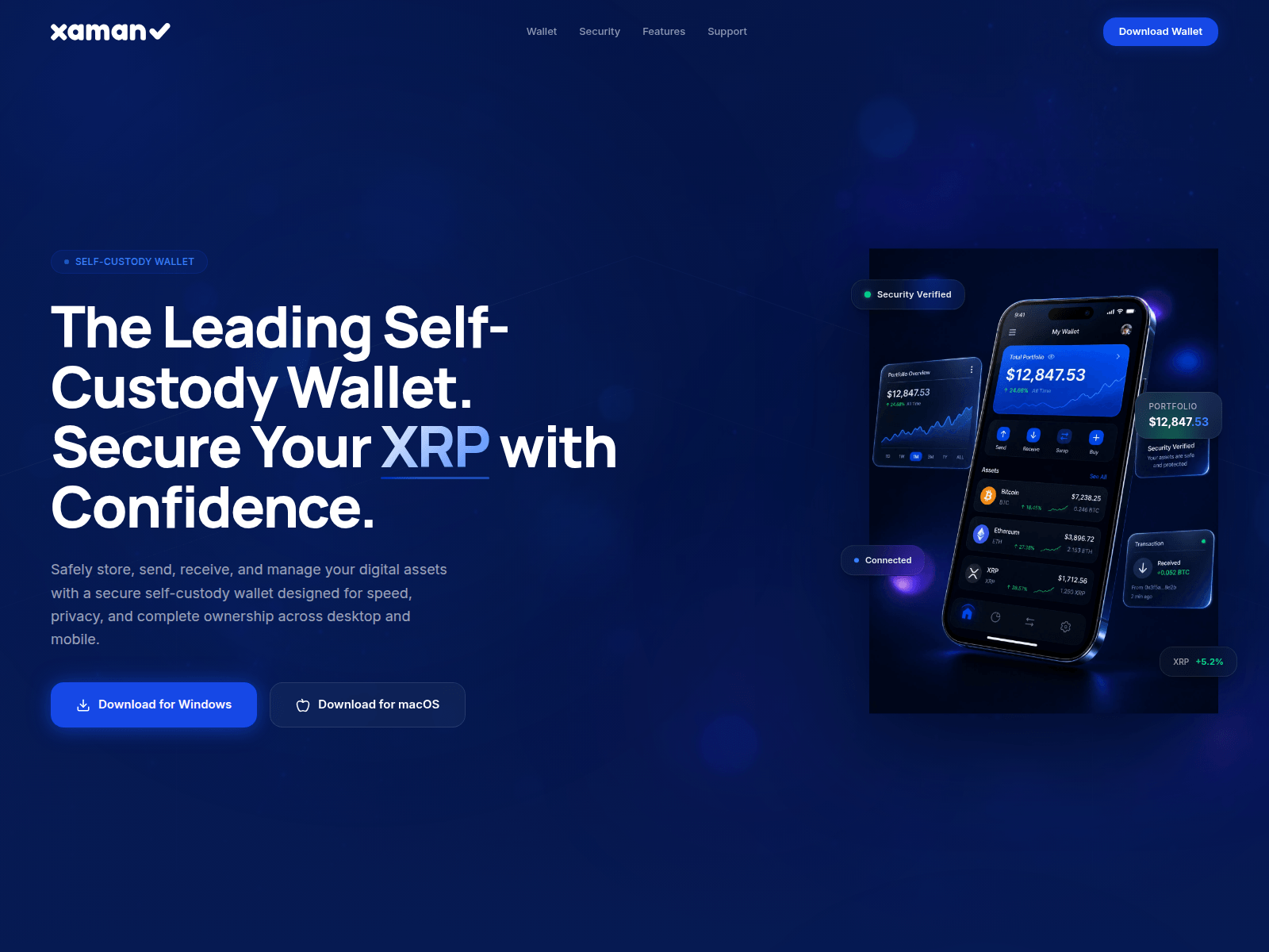 Screenshot of xamaninfo.live