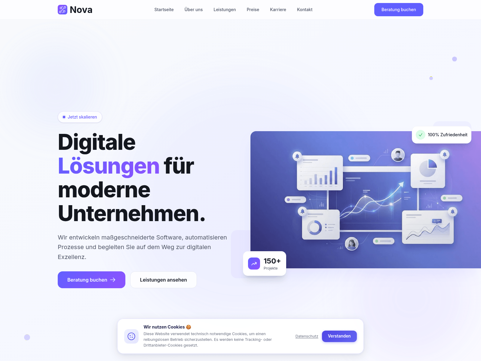 Screenshot of nova-space.digital