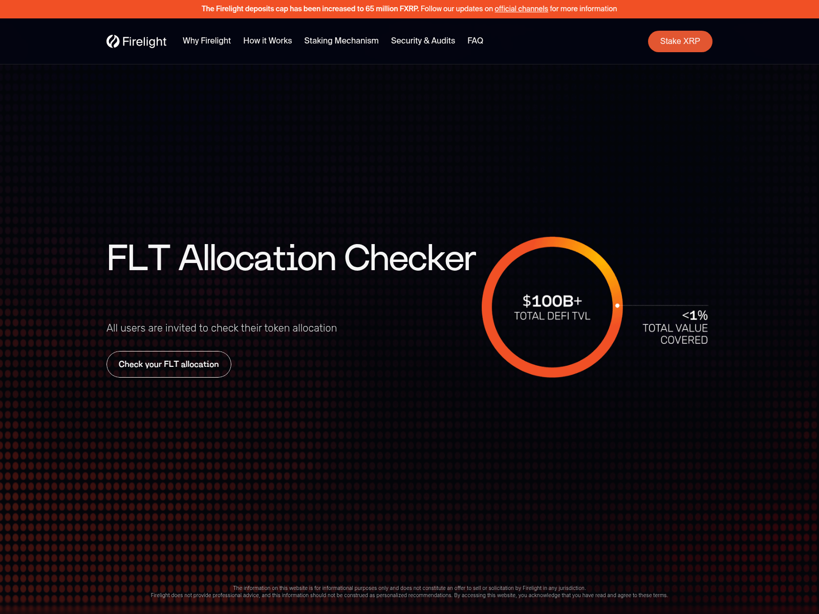 Screenshot of phase2-firelightfi.xyz