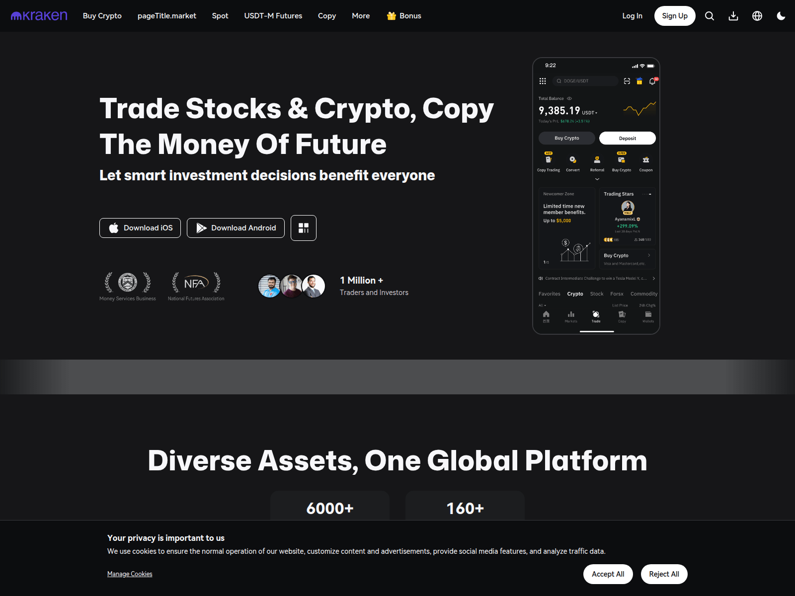 Screenshot of dextoken.cc