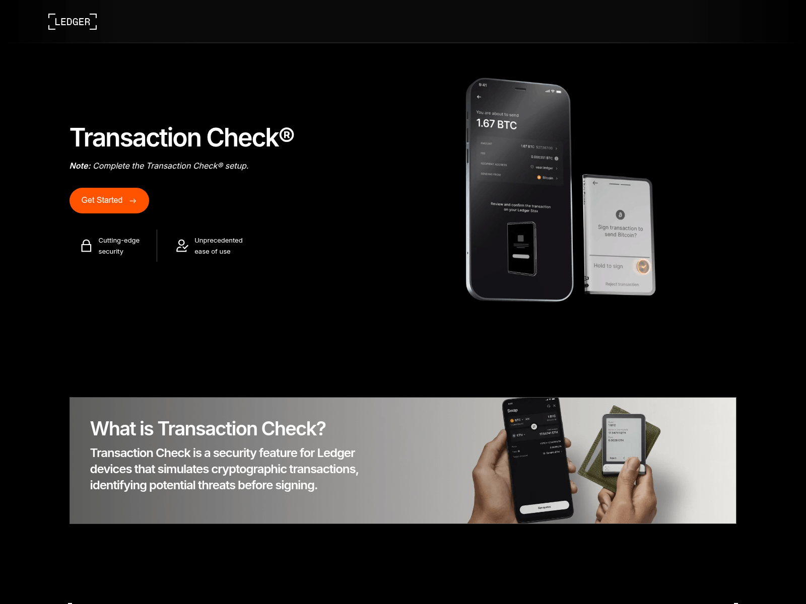 Screenshot of ledger.check-tx.com
