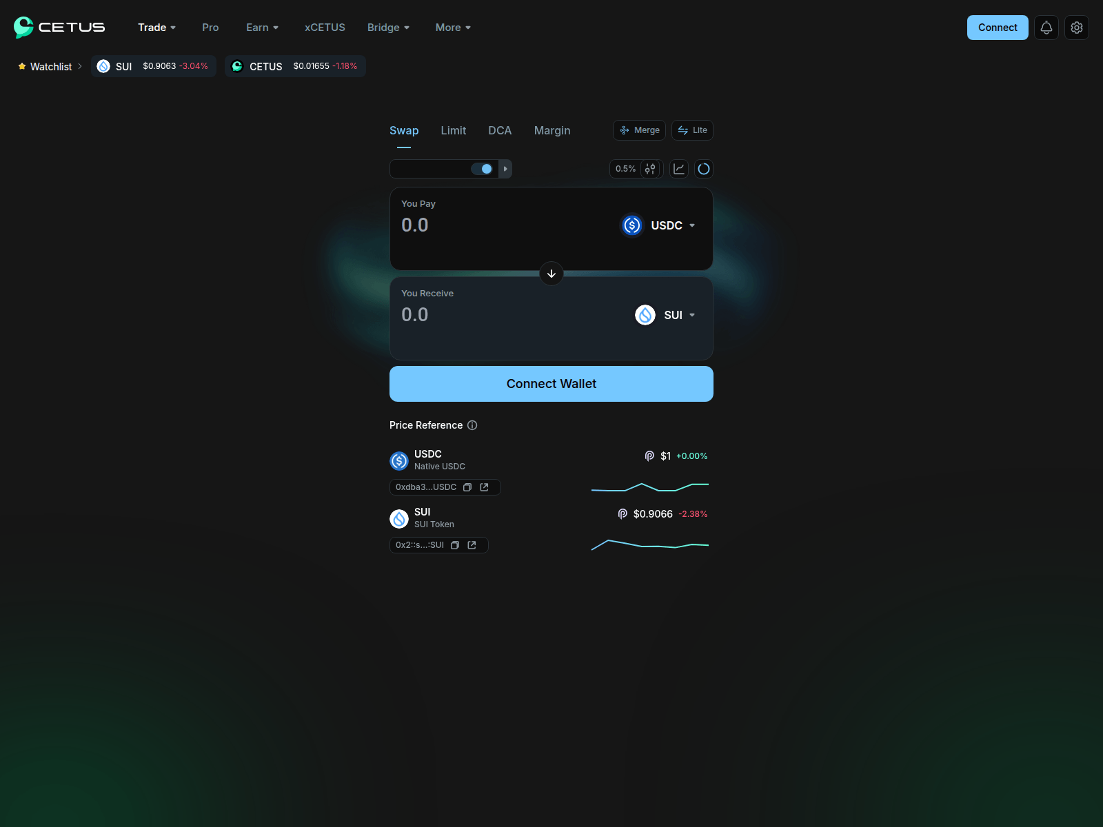 Screenshot of cetusspace.com