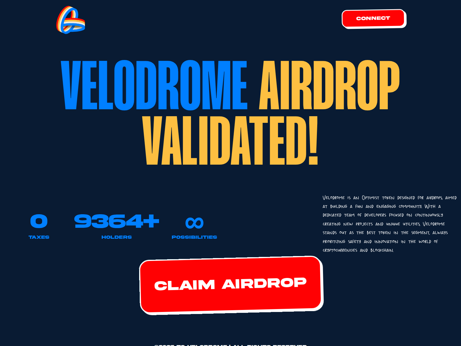 Screenshot of velodrome.info