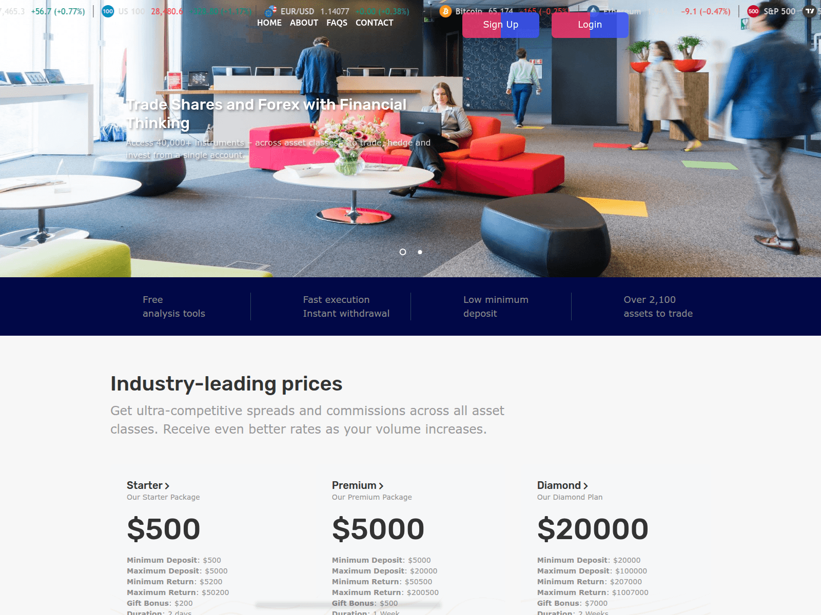 Screenshot of 4bkglobal.com