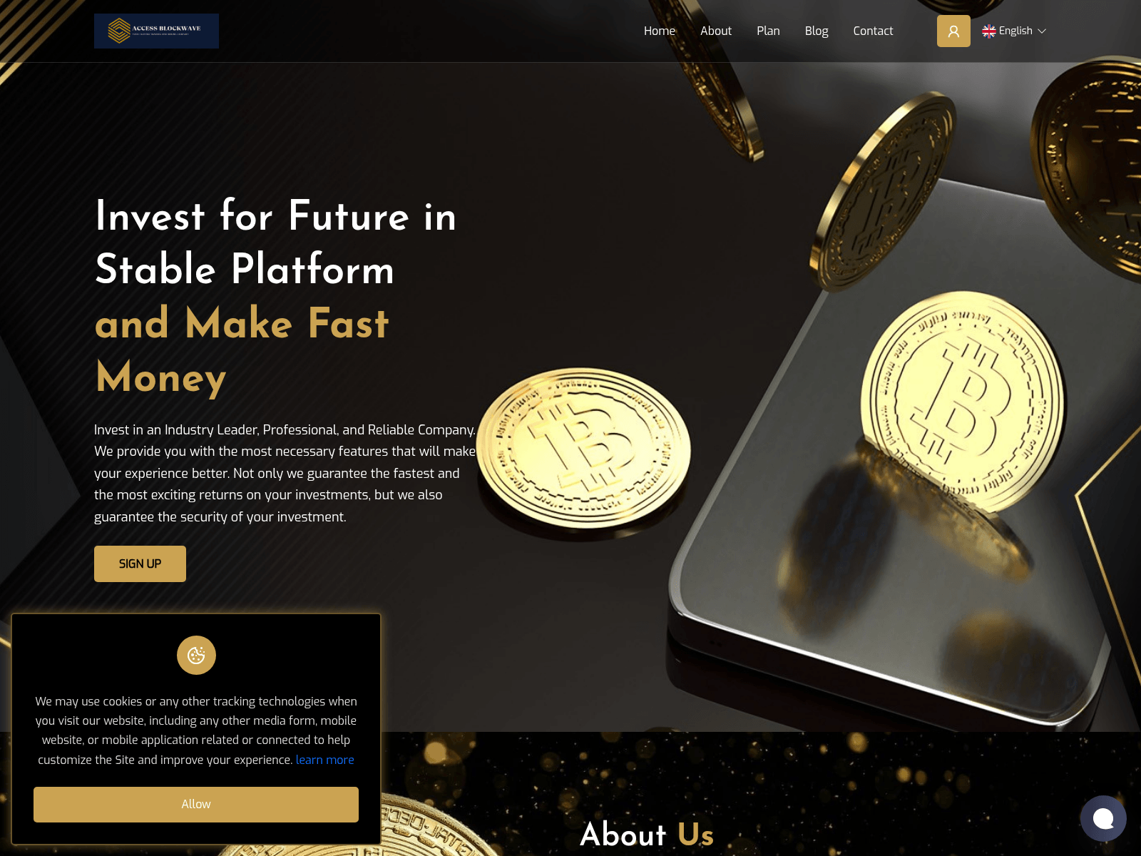 Screenshot of accessblockwave.com