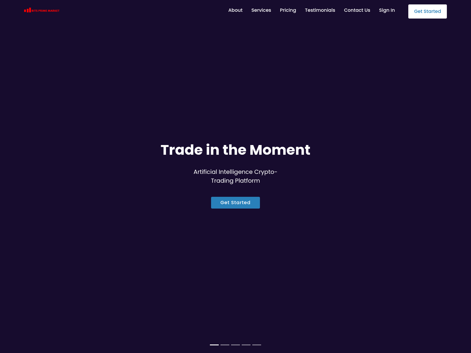 Screenshot of bitsprimemarket.com