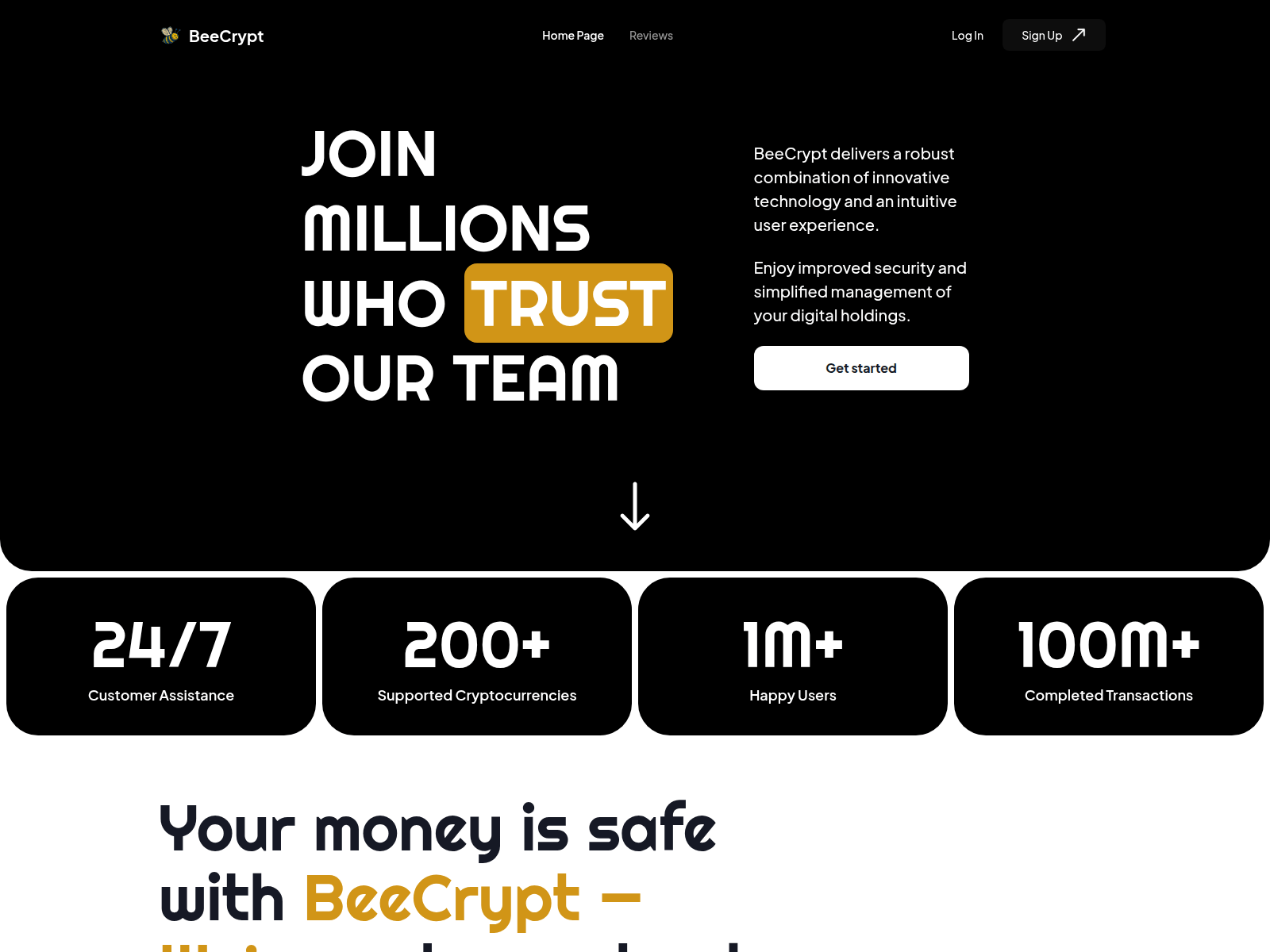 Screenshot of beecrypt.ac