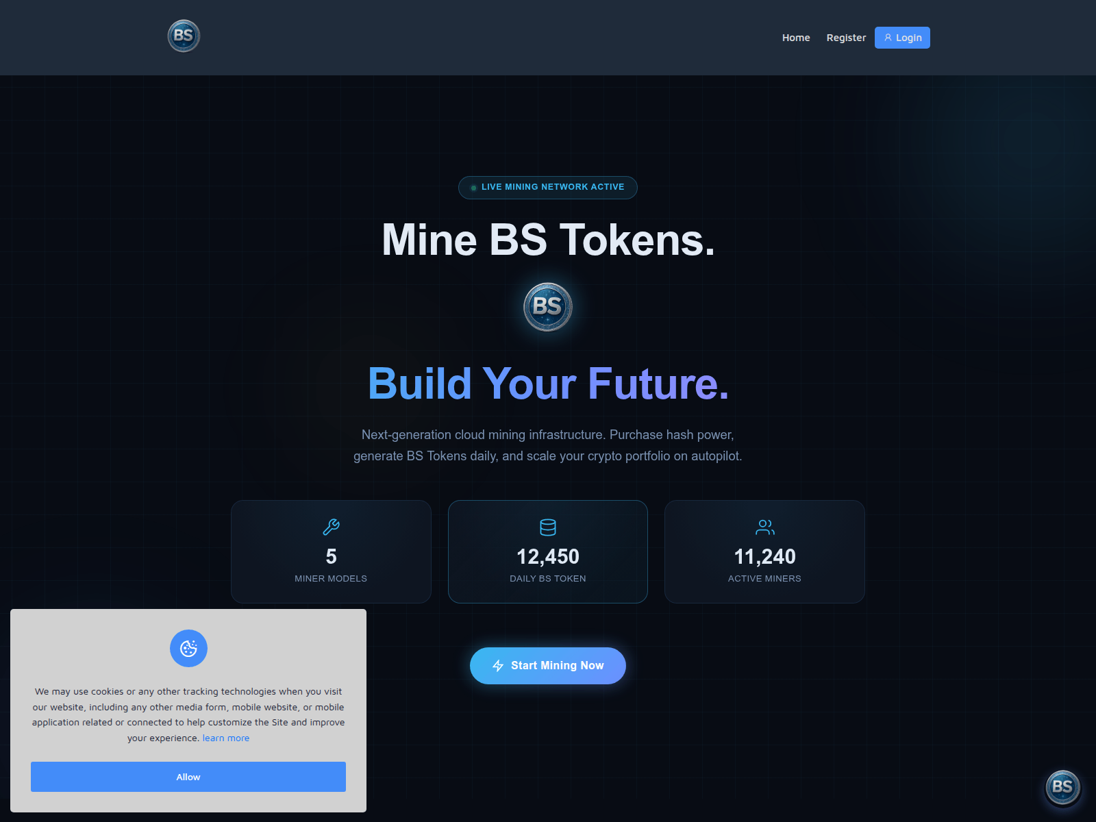 Screenshot of bigstarprofits.com