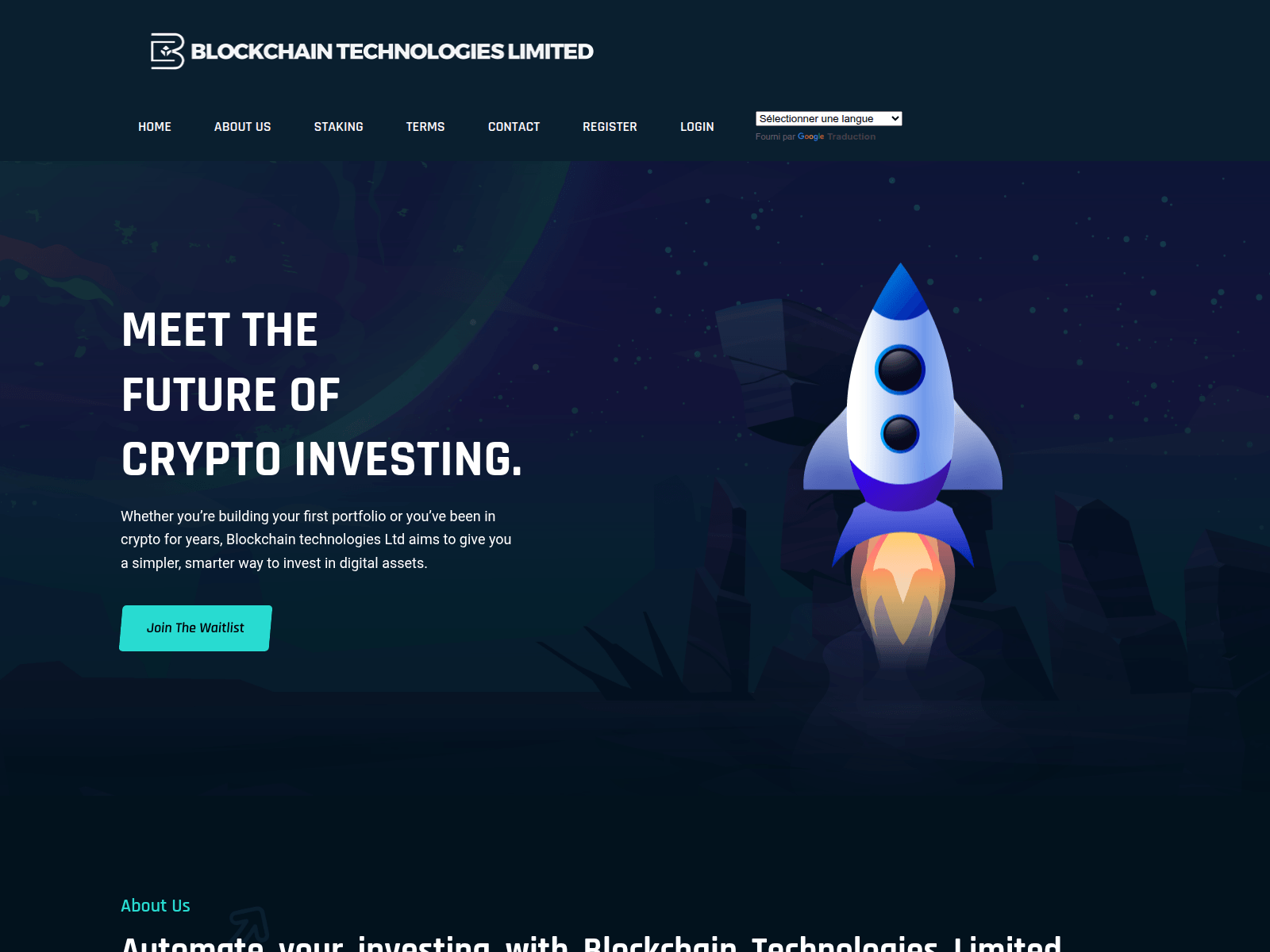 Screenshot of blockchainltd.com