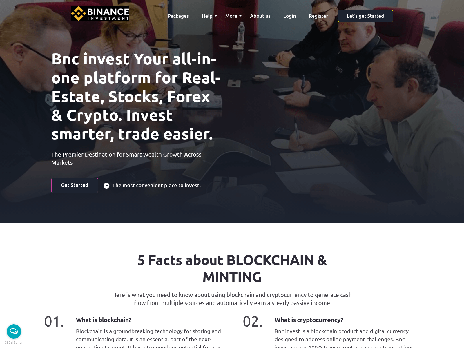 Screenshot of bnc-invests.ltd