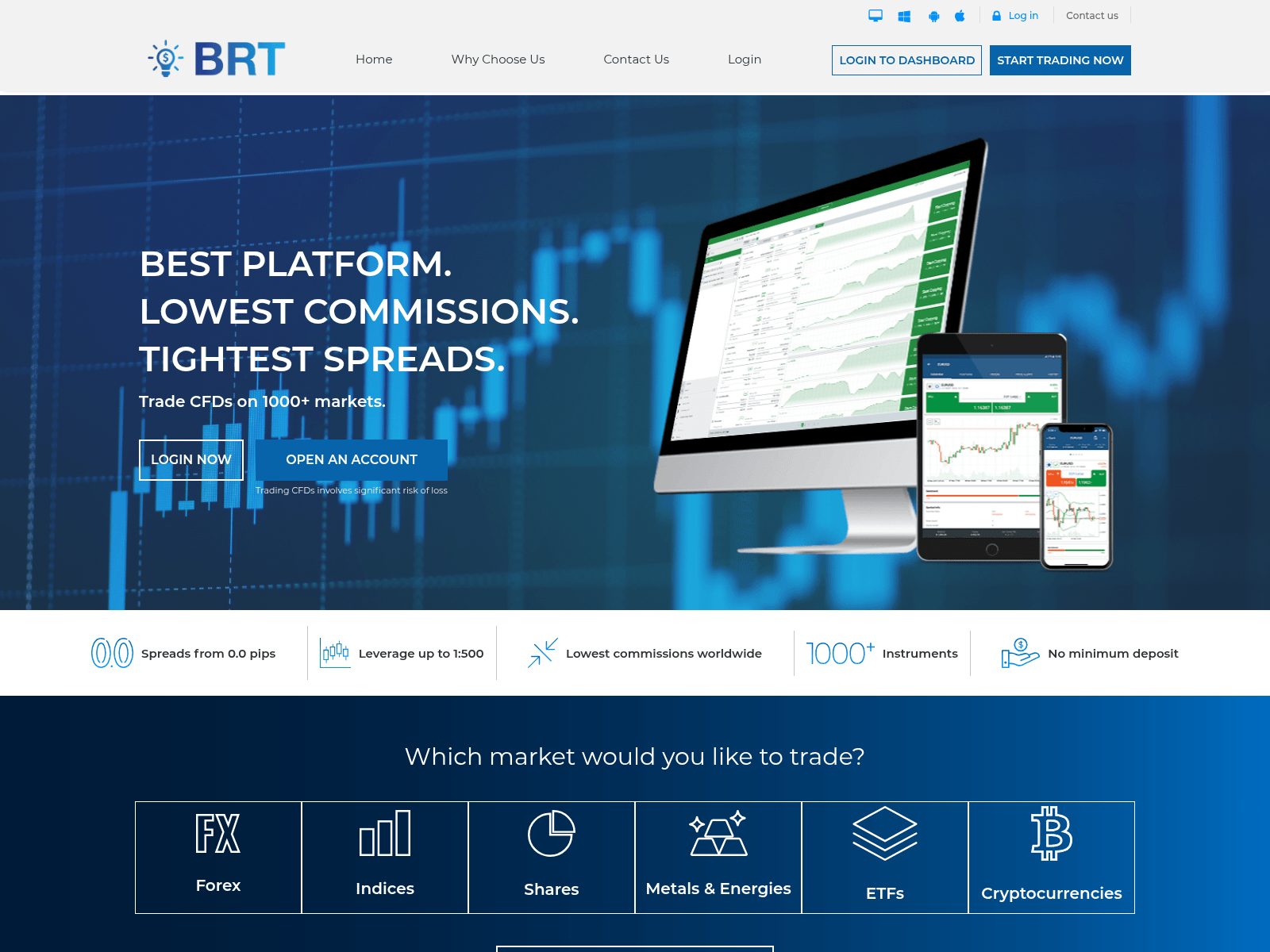 Screenshot of blueridgetdg.live