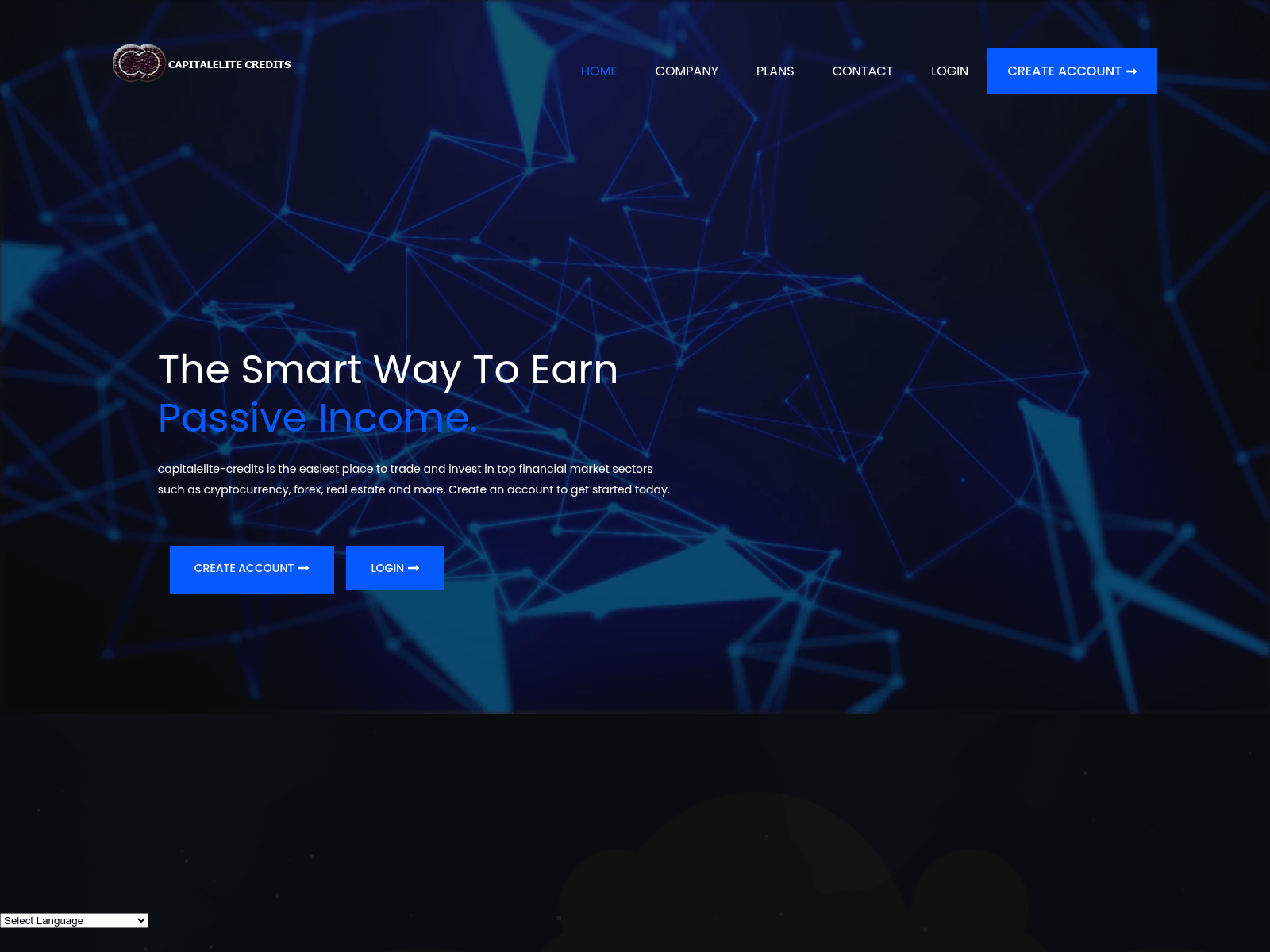 Screenshot of capitalelite-credits.com