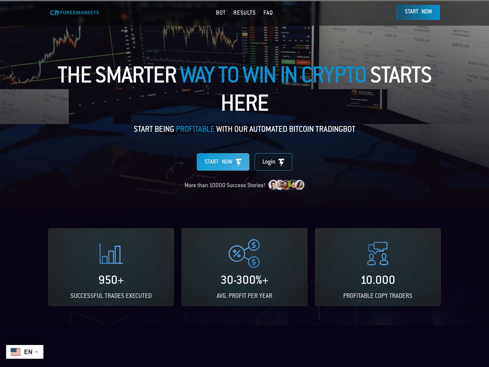 Screenshot of cf7forexmarkets.com